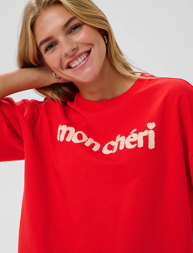 Saint Tropez - PannaSZ SS Sweatshirt - vardagsstil - fiery red - 5