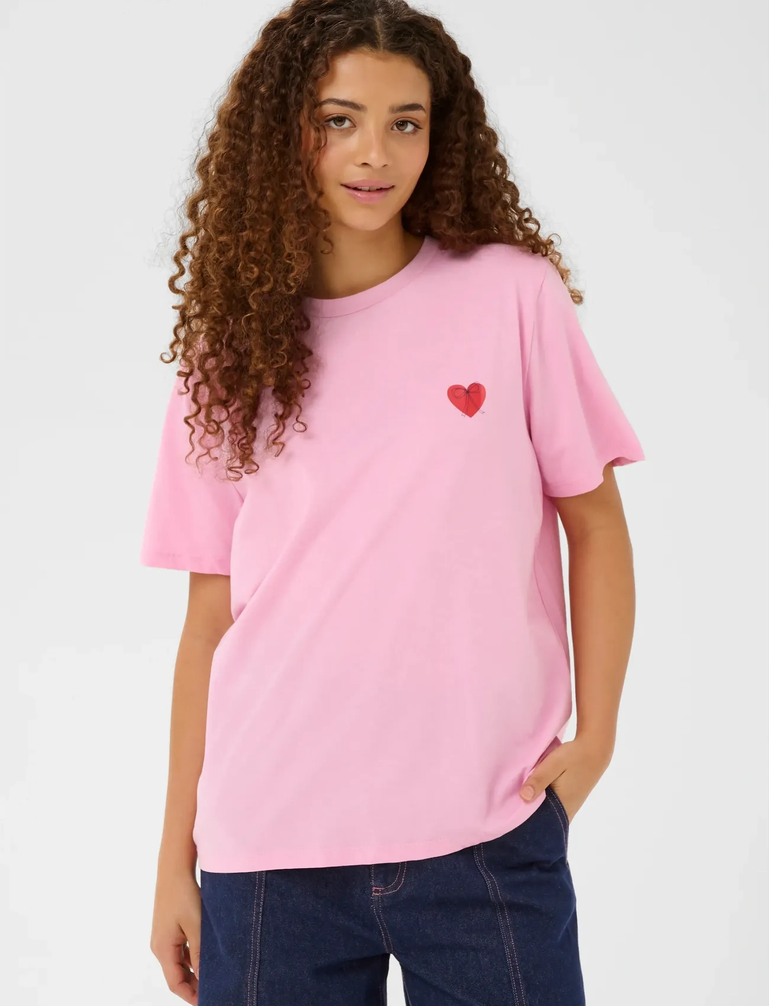 Saint Tropez PextanSZ T-Shirt - T-shirts - BONBON / pink/rose