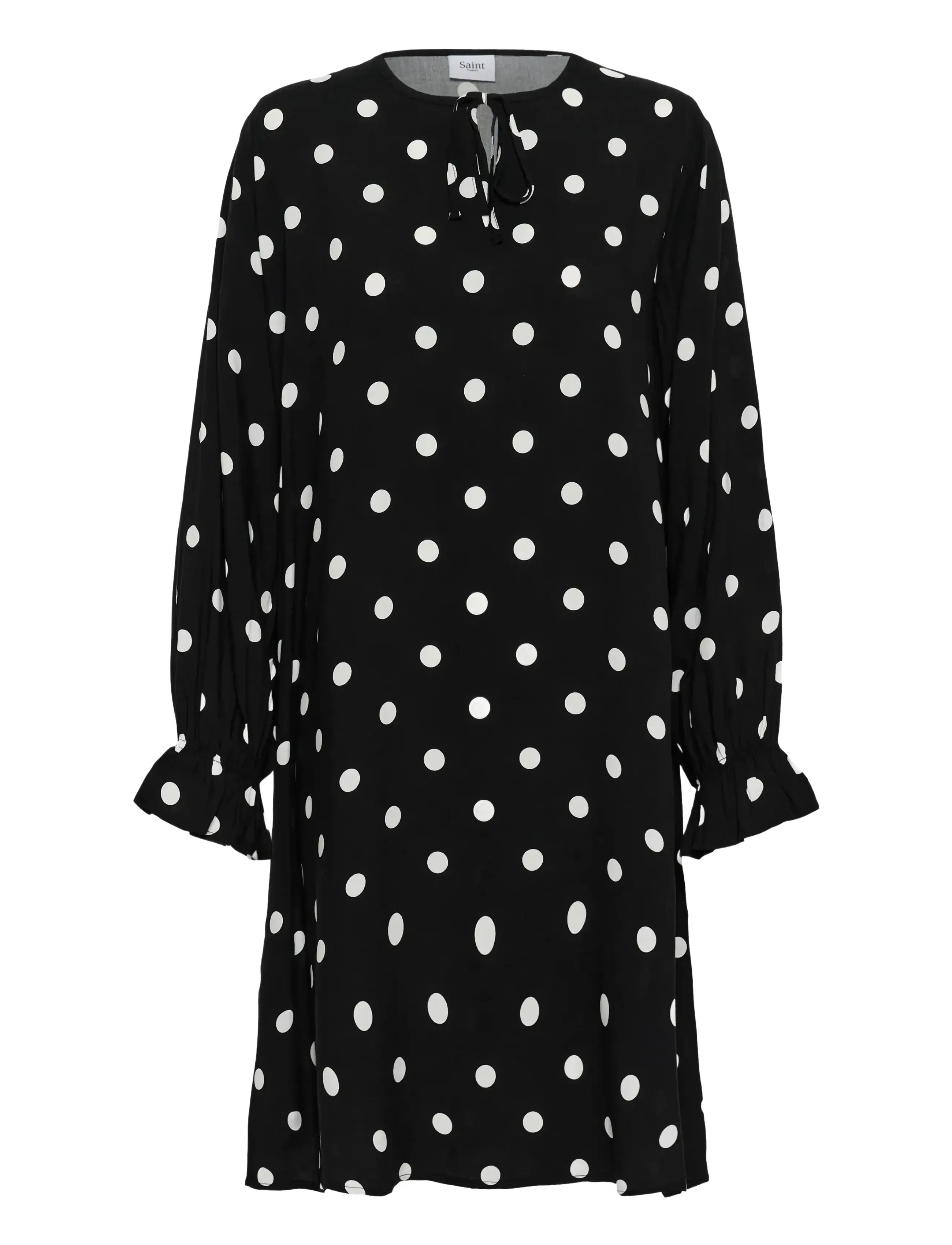 Saint Tropez PaiceSZ Dress - Kjoler - BLACK ICE BIG DOT / black
