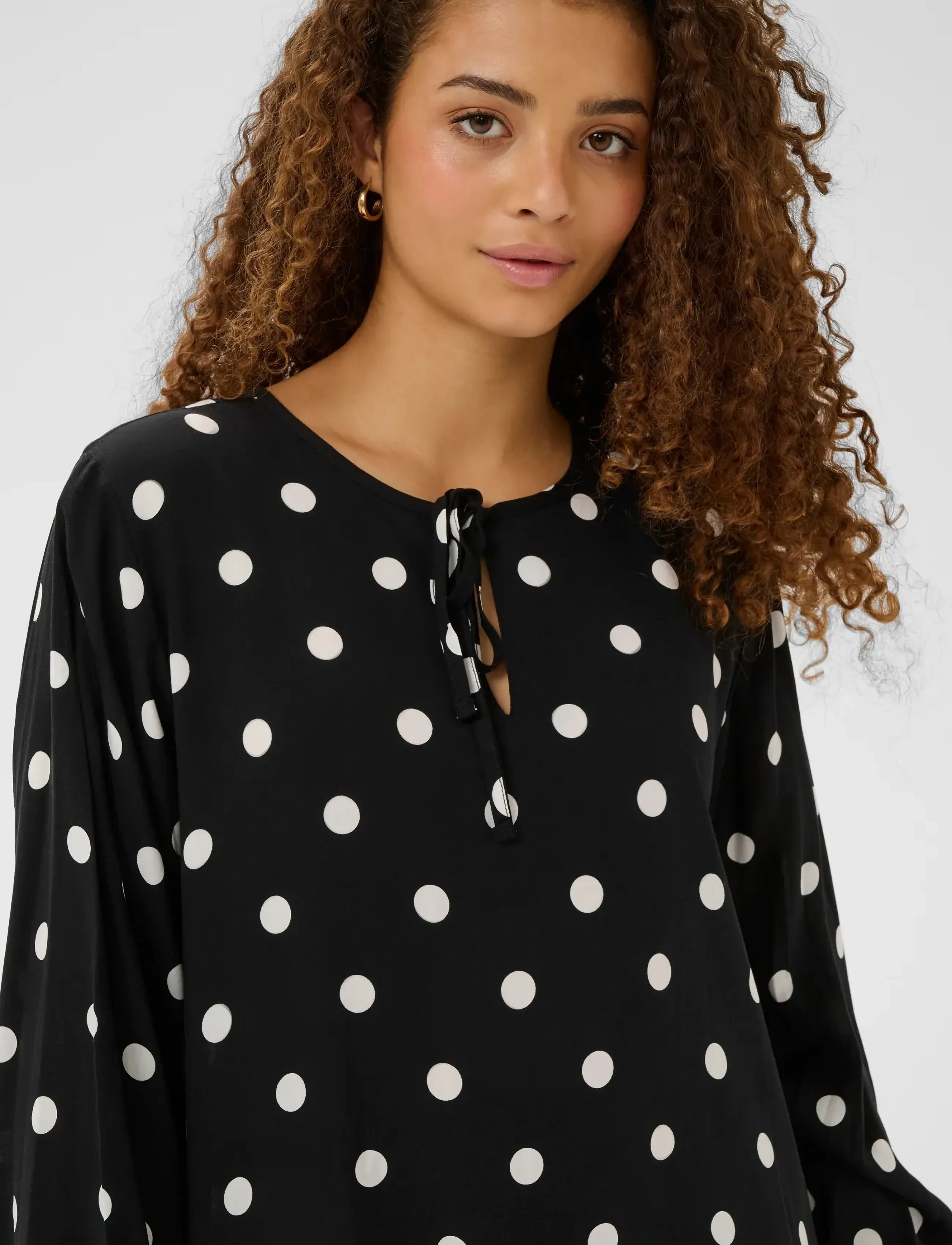 Saint Tropez - PaiceSZ Dress - Īsas kleitas - black ice big dot - 5