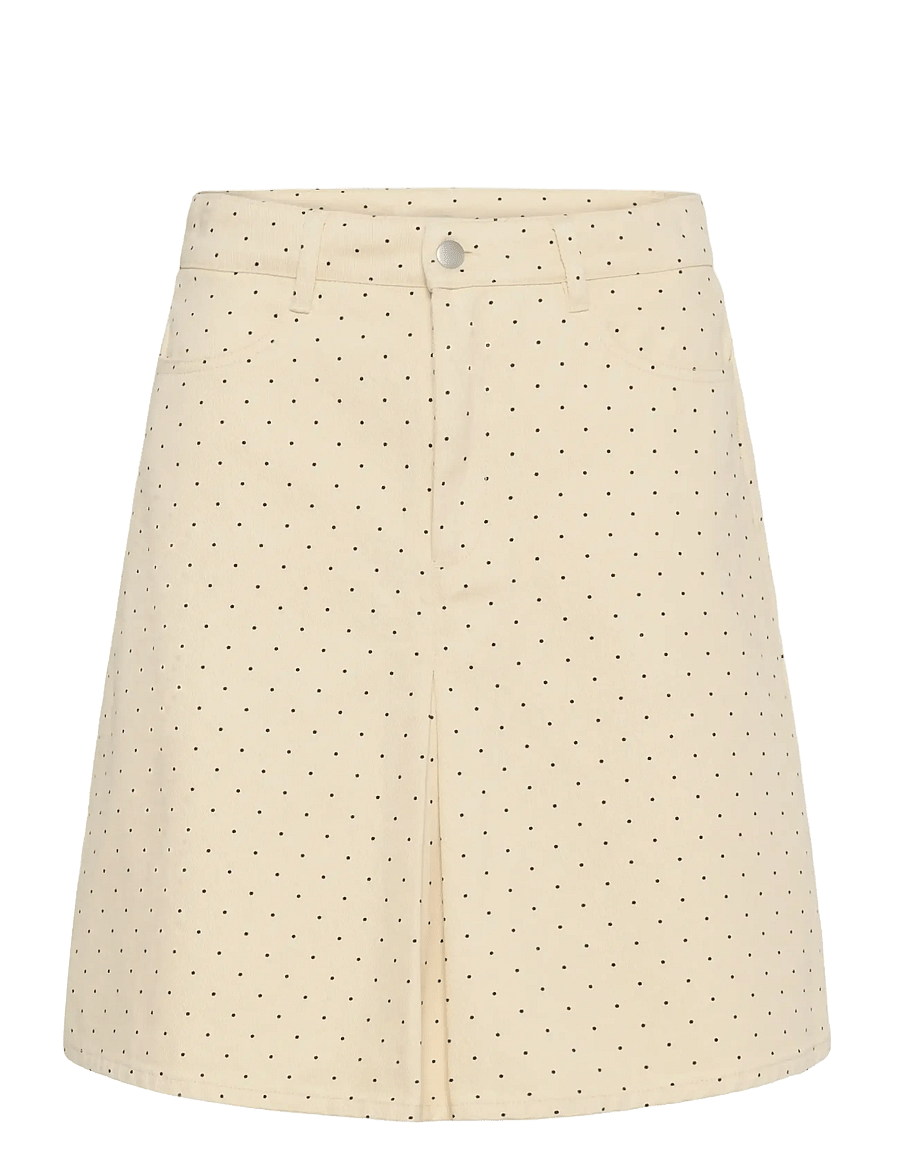 Saint Tropez - PatriciaSZ Skirt - spódnice mini - turtledove black tiny dots - 1