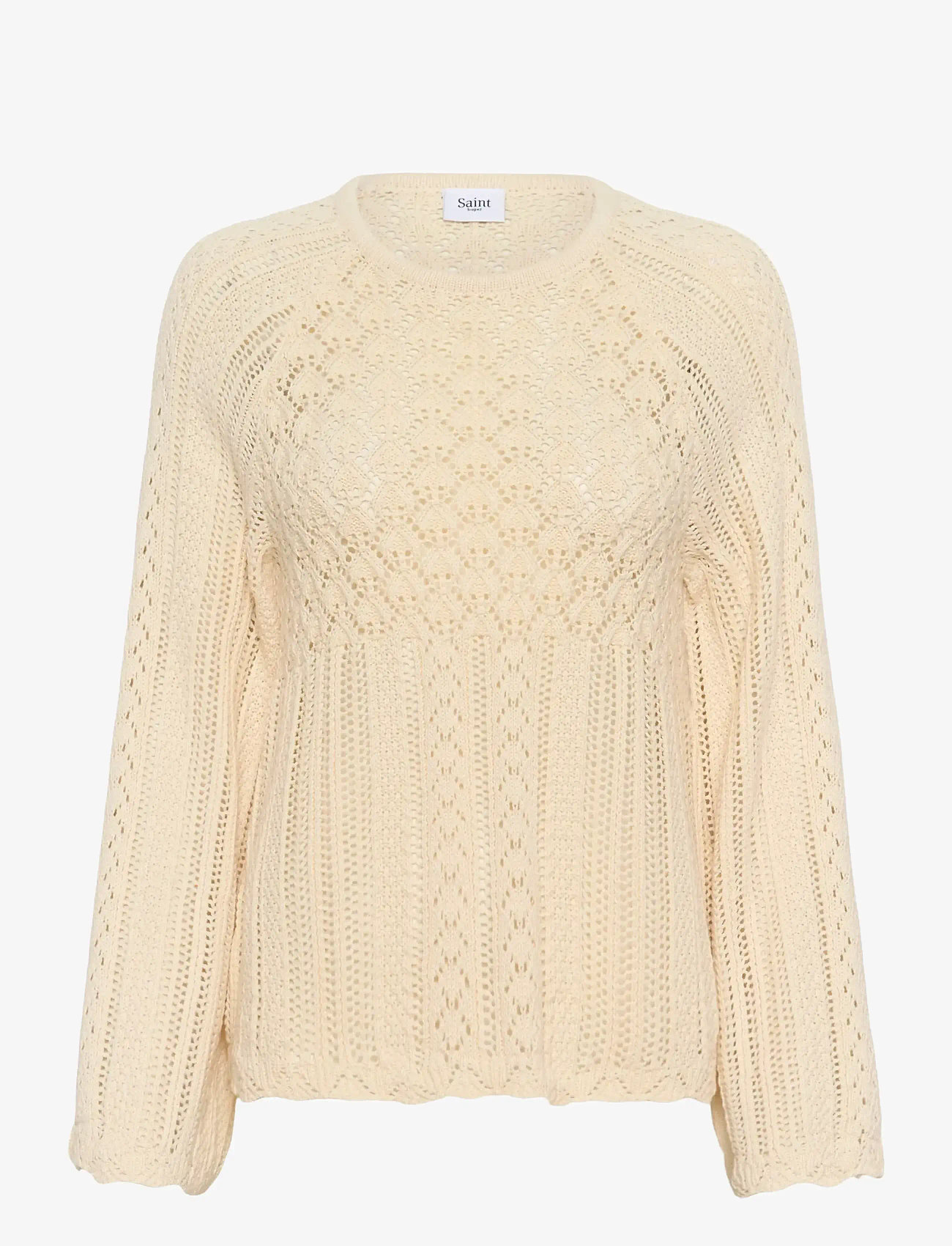 Saint Tropez - PerlitaSZ Pullover - laveste priser - seedpearl - 1