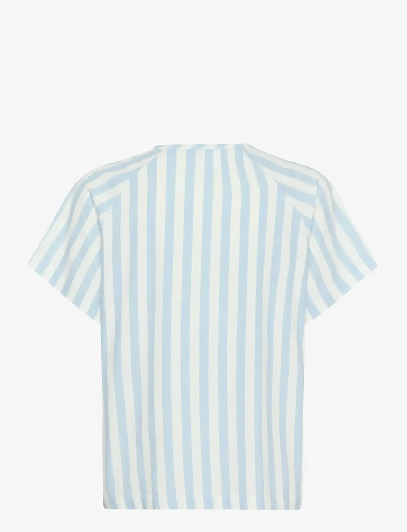 Saint Tropez - ZalindaSZ SS Blouse - kortærmede bluser - skyway ice stripe - 2