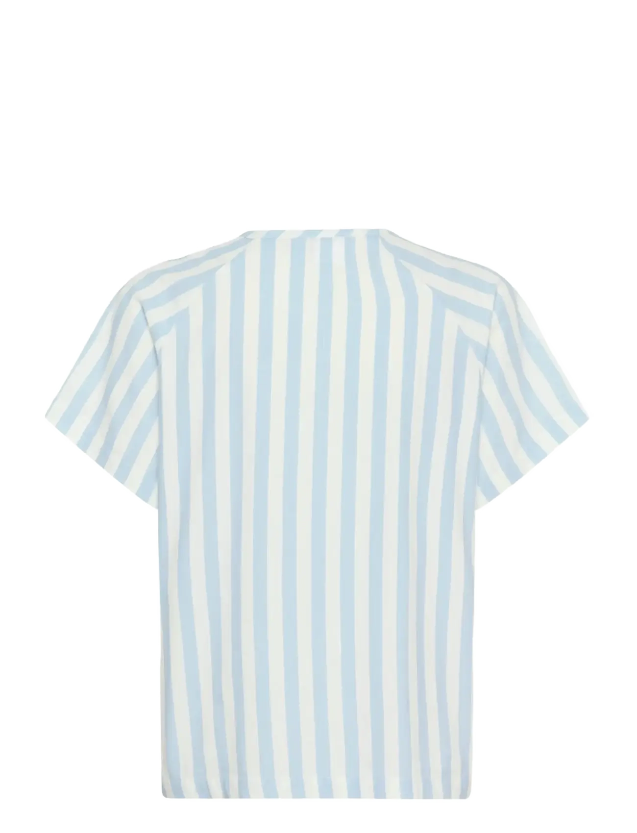 Saint Tropez - ZalindaSZ SS Blouse - lühikeste varrukatega pluusid - skyway ice stripe - 2