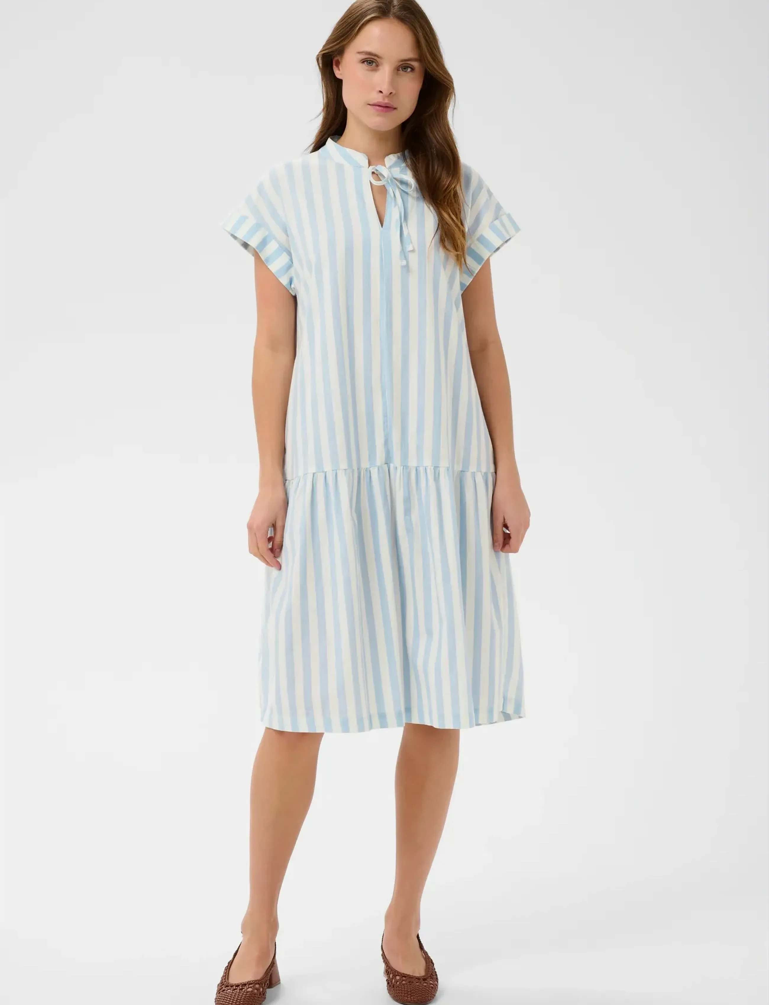 Saint Tropez - ZalindaSZ SS Dress - sommerkleider - skyway ice stripe - 3