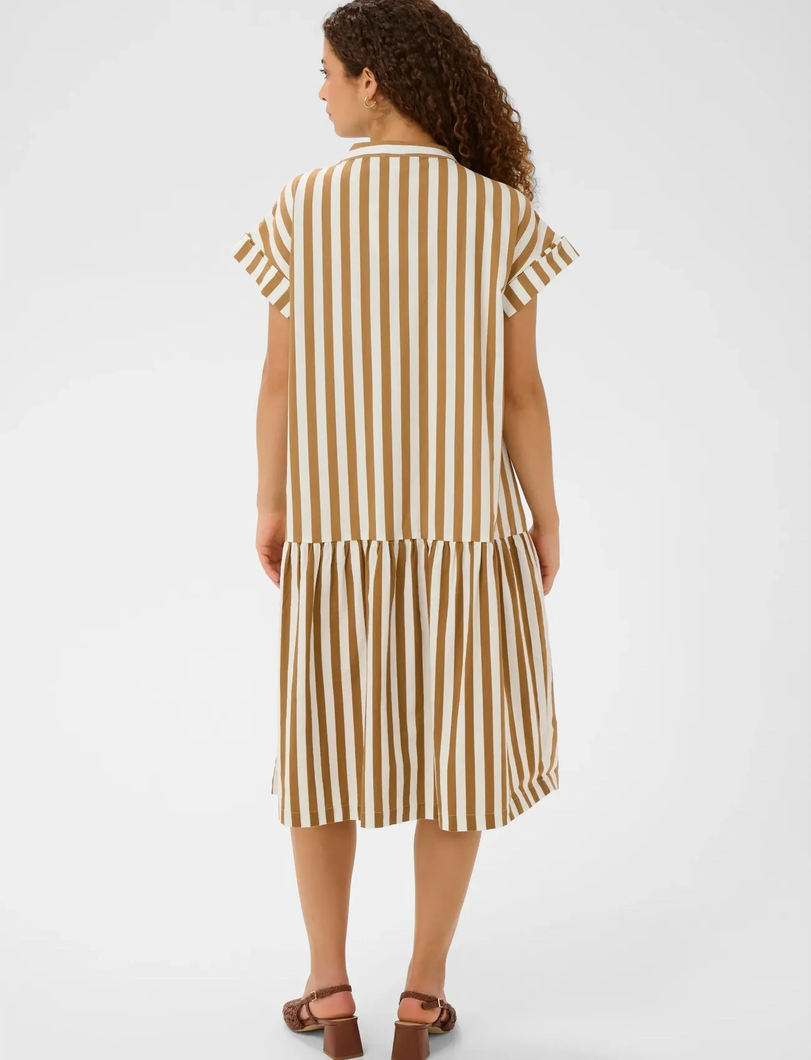 Saint Tropez - ZalindaSZ SS Dress - summer dresses - tiger's eye ice stripe - 4