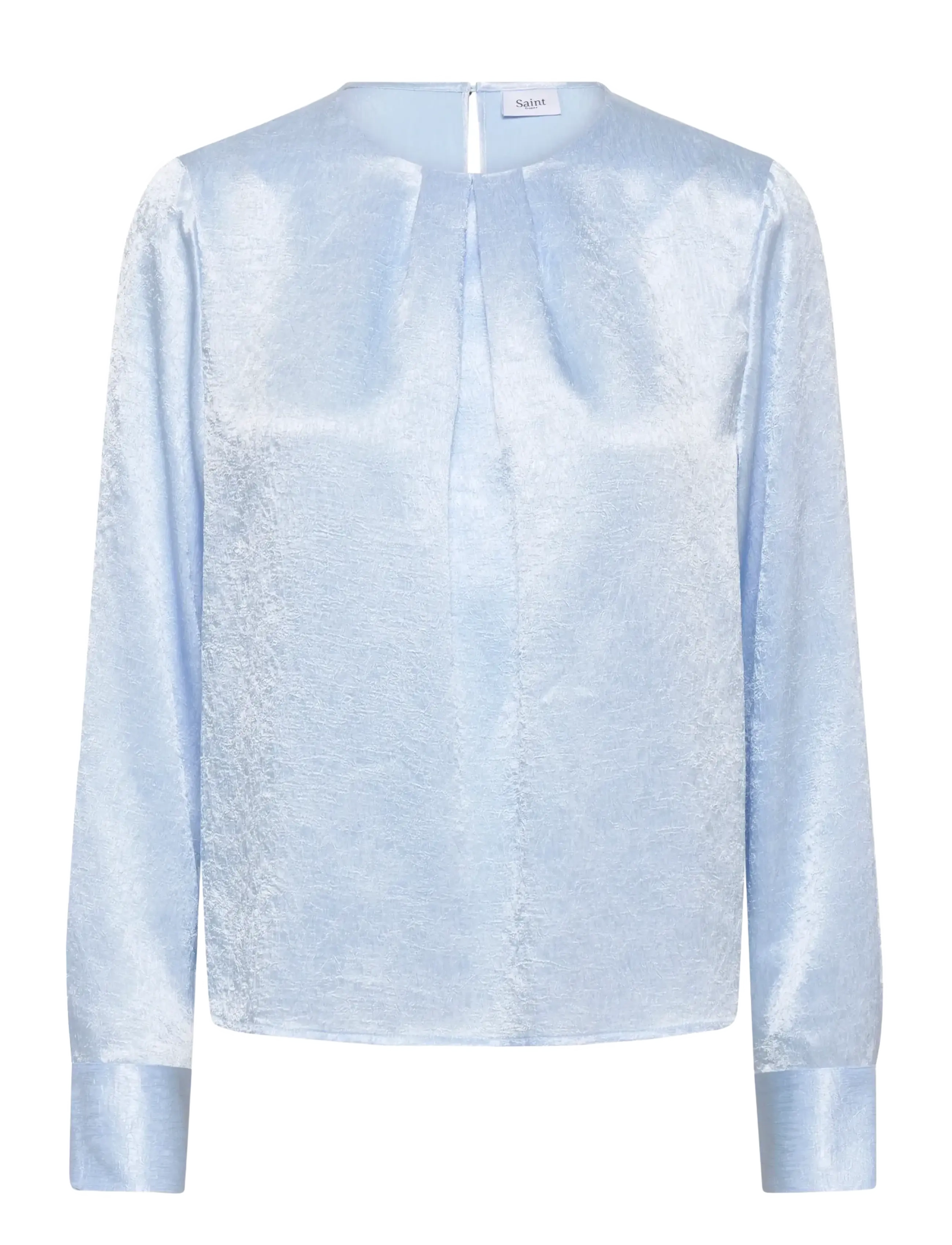 SAINT TROPEZ Myettesz Bluse Blau - M - Damen
