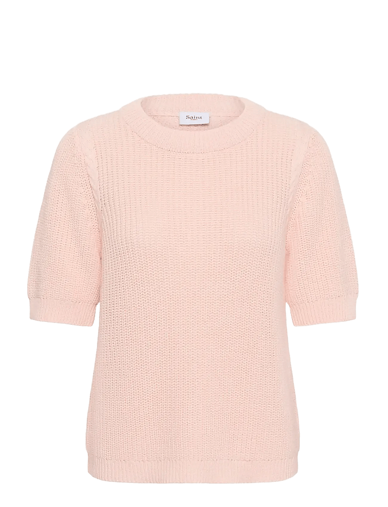 Saint Tropez - PiliaSZ SS Pullover - stickade tröjor - chalk pink - 1