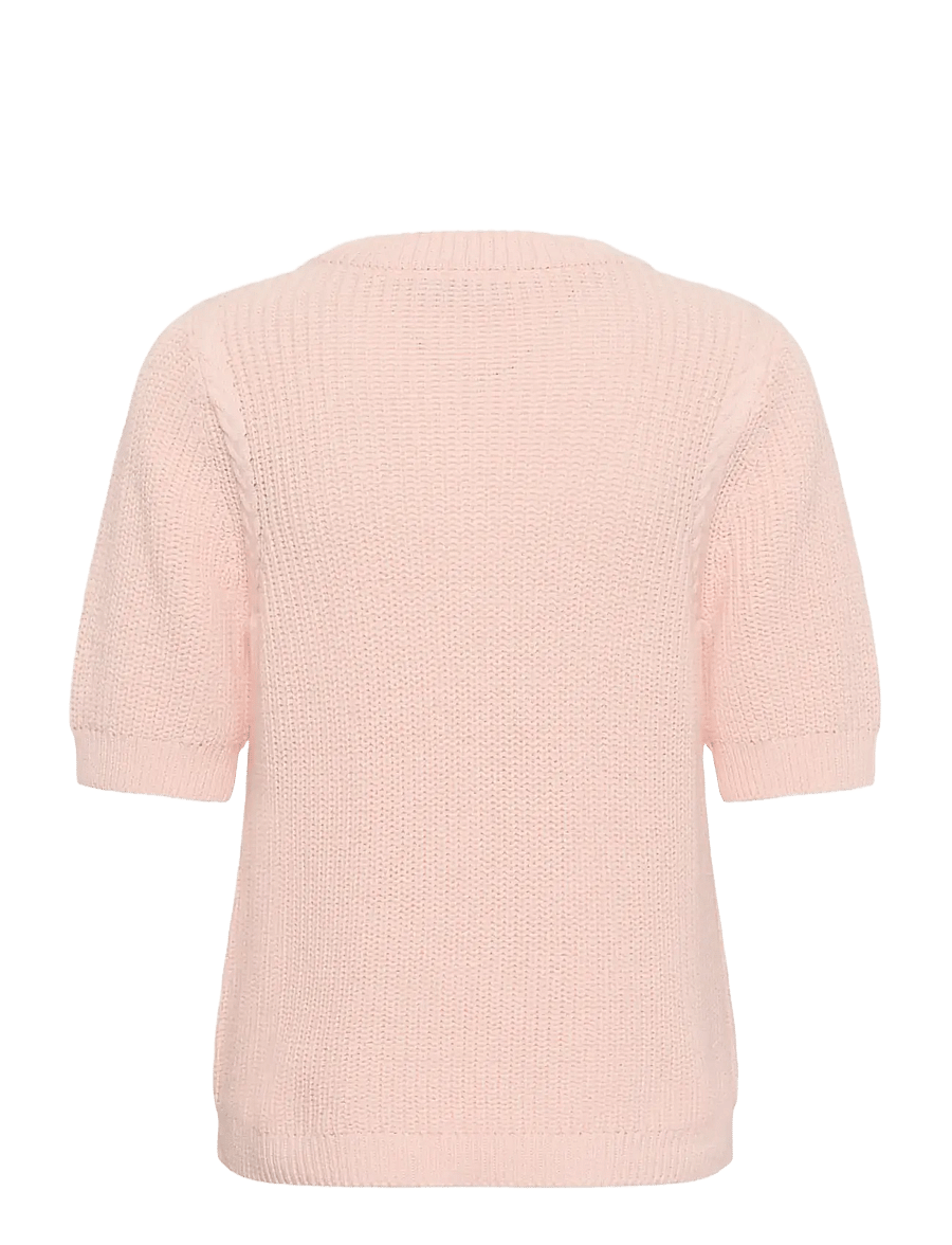 Saint Tropez - PiliaSZ SS Pullover - striktrøjer - chalk pink - 2
