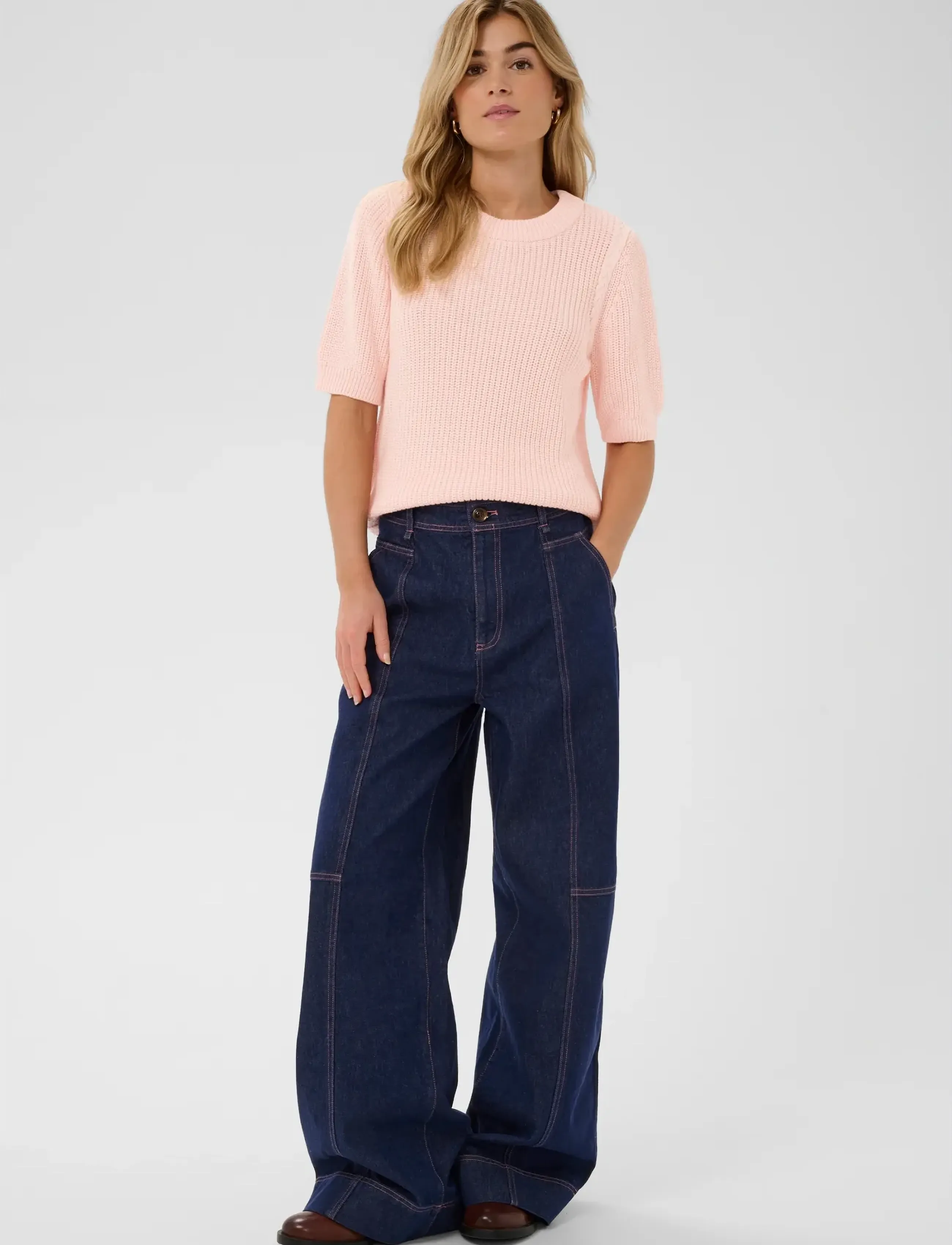 Saint Tropez - PiliaSZ SS Pullover - pullover - chalk pink - 3