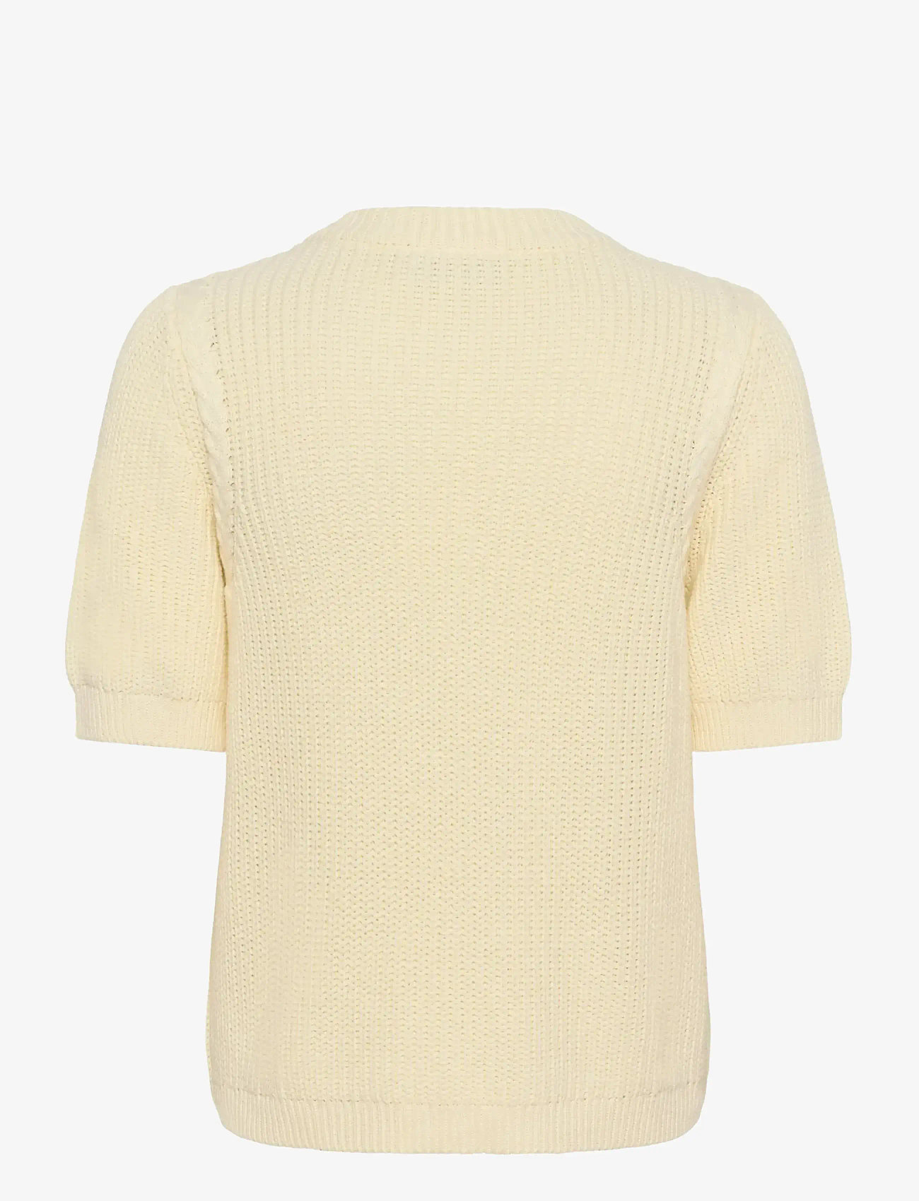Saint Tropez - PiliaSZ SS Pullover - striktrøjer - creme - 2