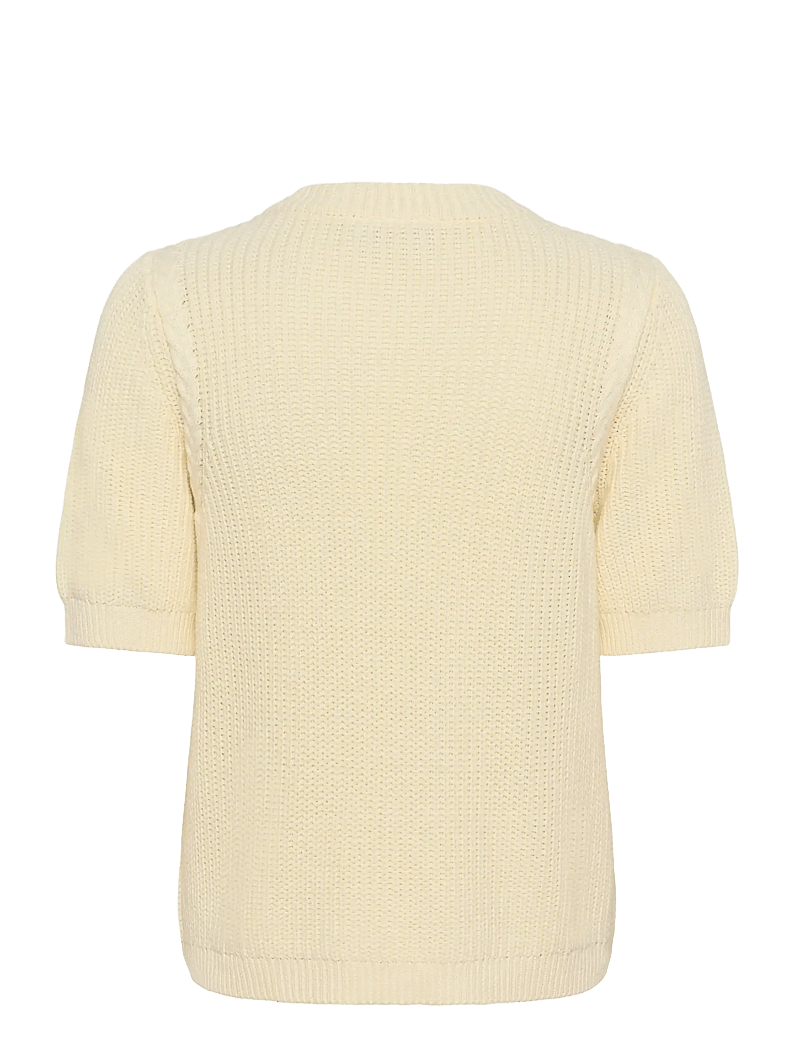 Saint Tropez - PiliaSZ SS Pullover - striktrøjer - creme - 2