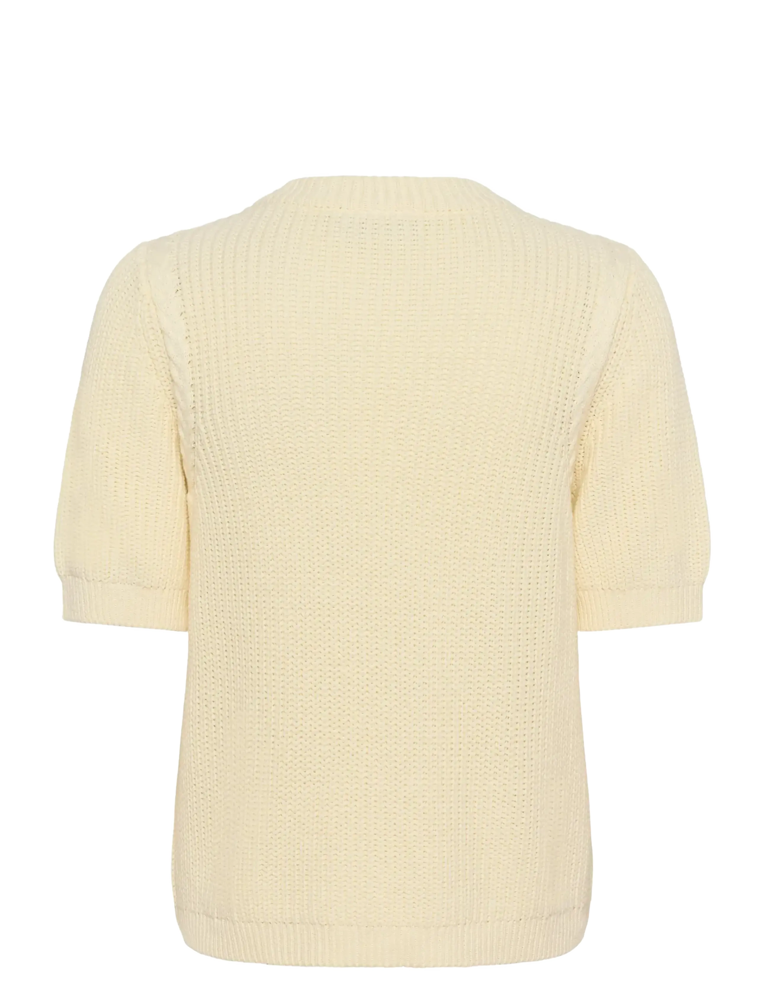 Saint Tropez - PiliaSZ SS Pullover - stickade tröjor - creme - 2
