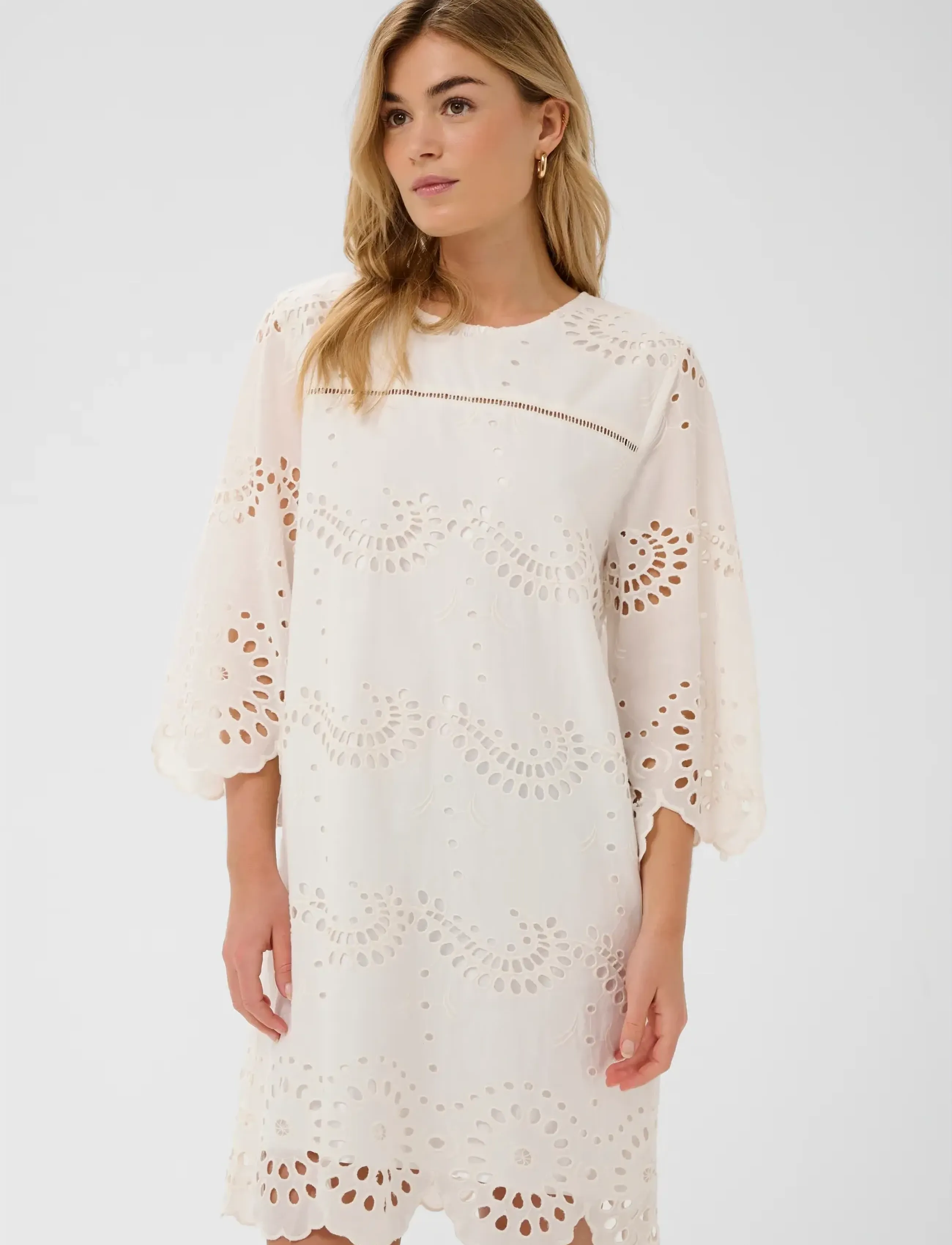 Saint Tropez PilletteSZ Dress - Konfirmationstøj - ICE / white
