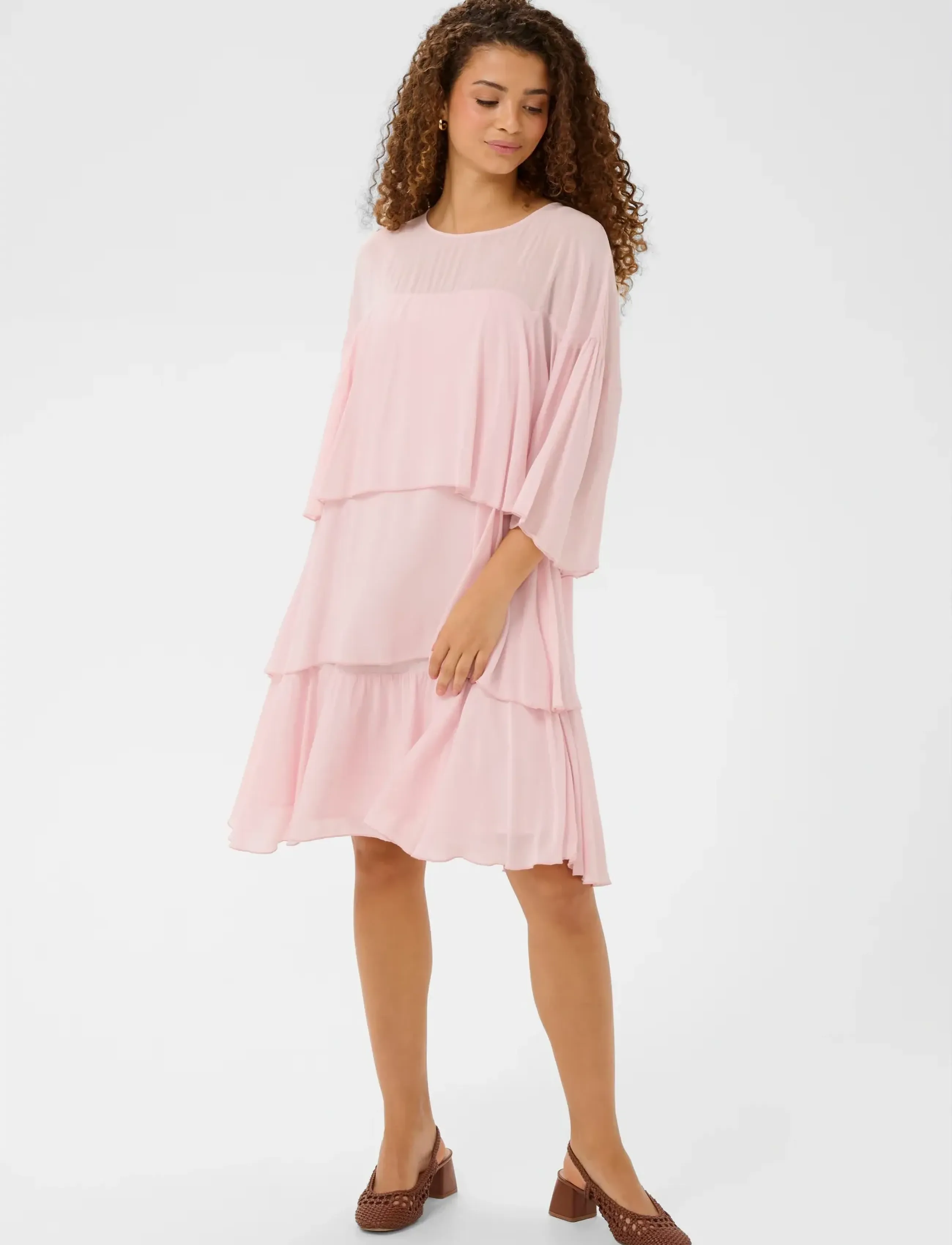 Saint Tropez PiorellaSZ Dress - Kjoler - CHALK PINK / pink/rose