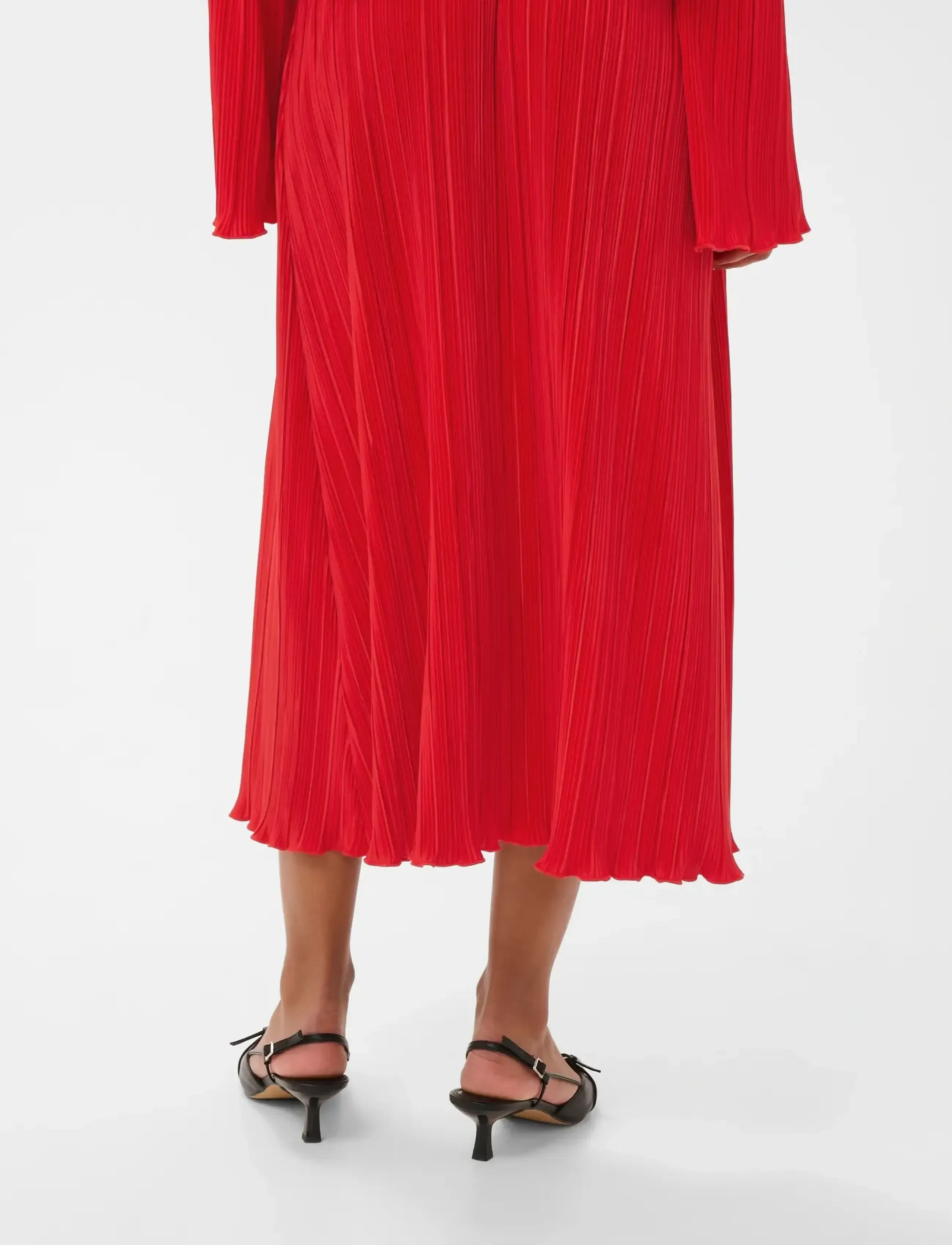 Saint Tropez - ZuniSZ Skirt - plisserade kjolar - chinese red - 4