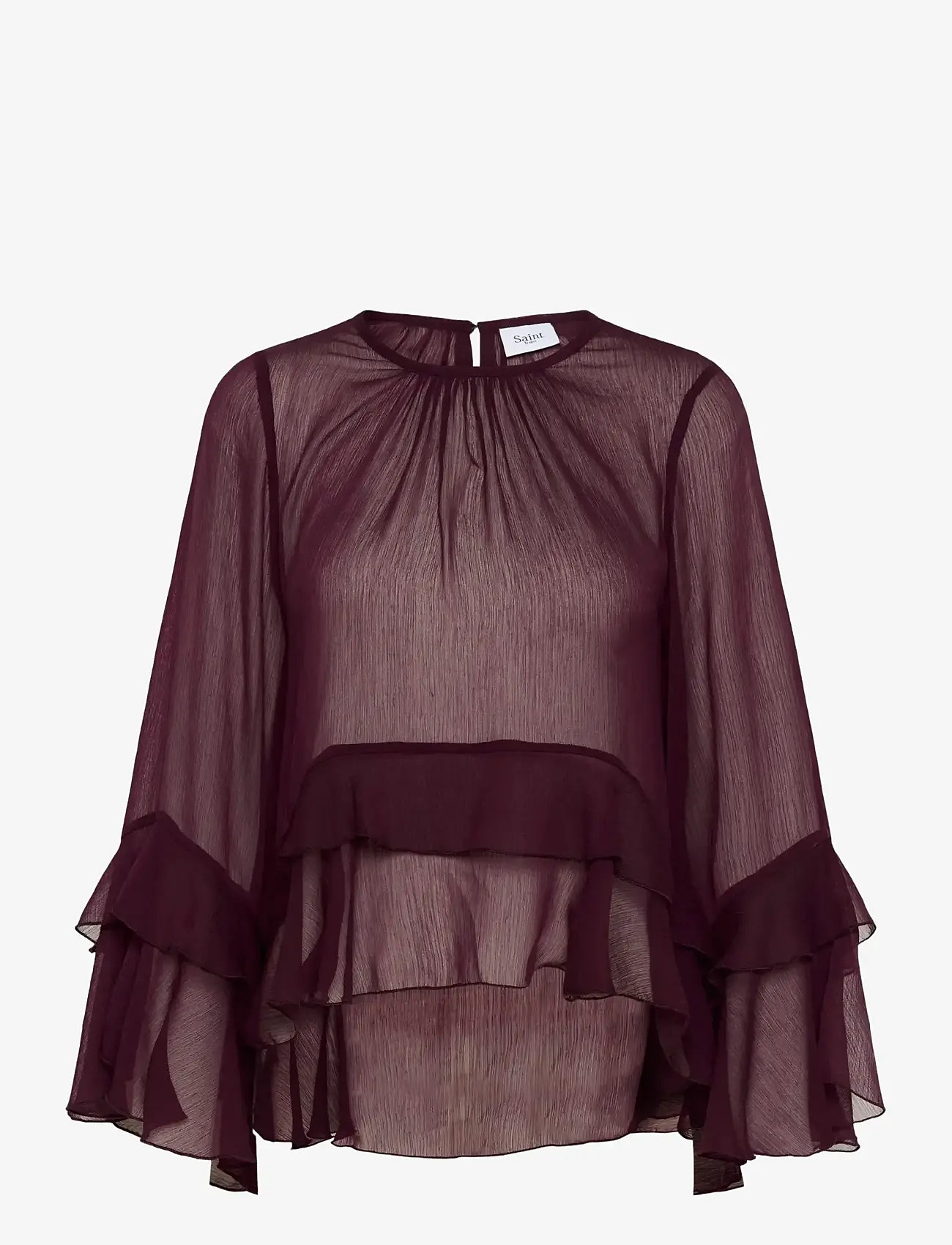 Saint Tropez - MazelleSZ Blouse - langærmede bluser - winetasting - 1