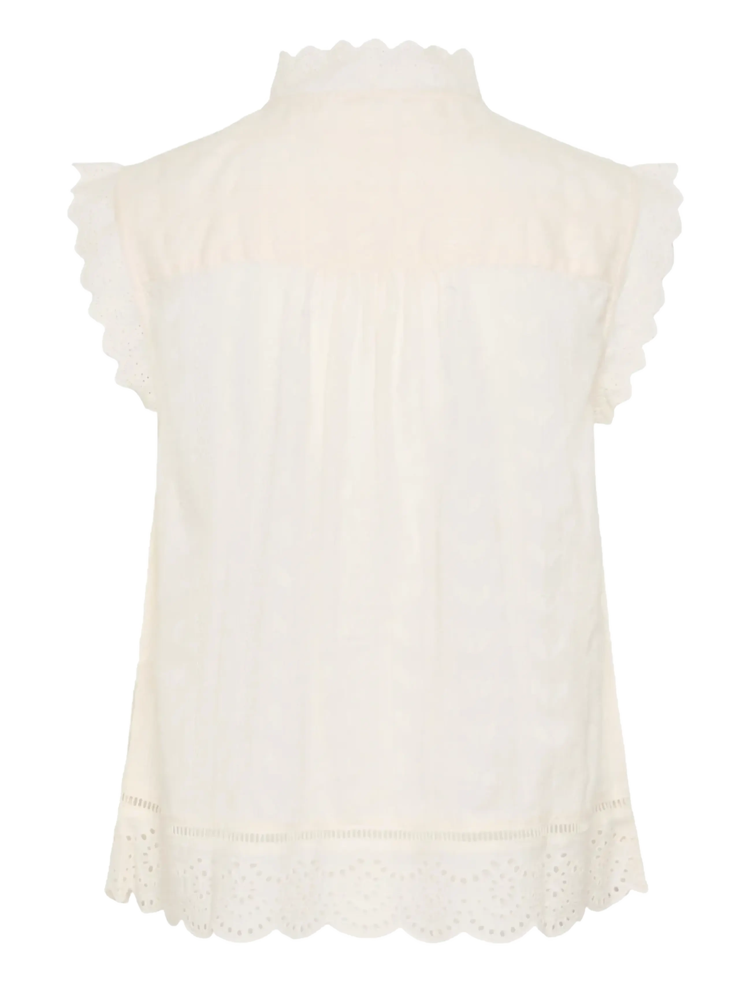 Saint Tropez - RowynSZ Shirt - kortärmade skjortor - ice - 2