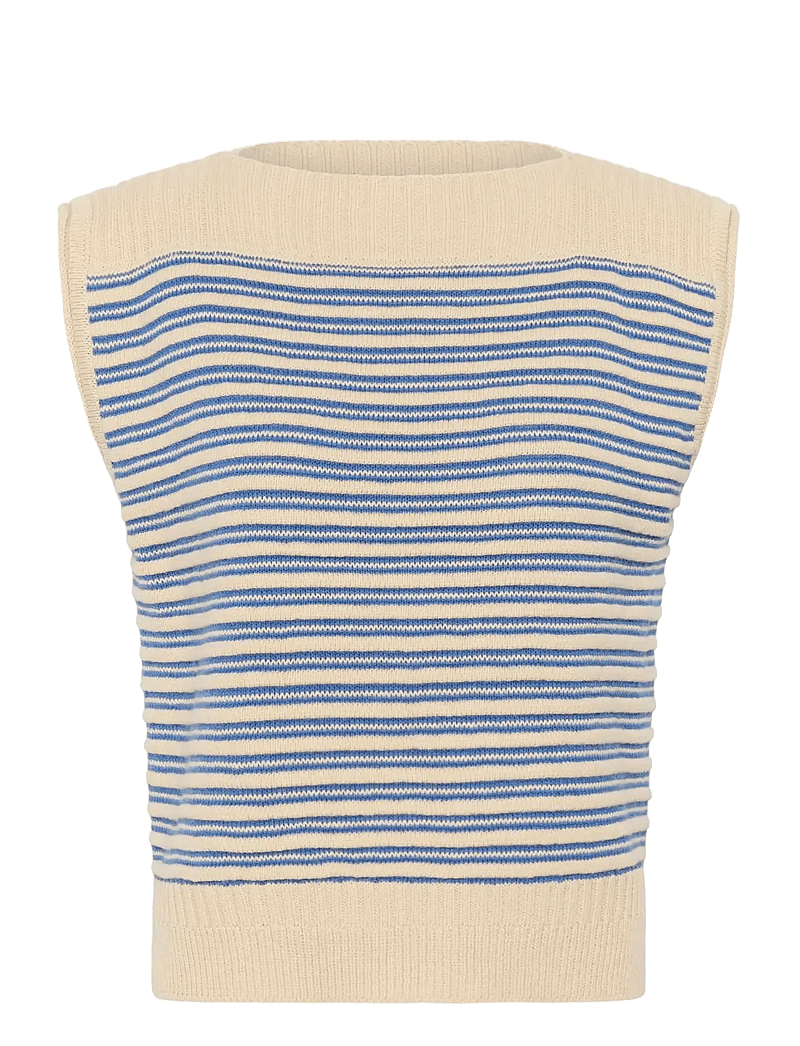 Saint Tropez - RileySZ Pullover - Ärmlösa blusar - vallarta turtledove stripe - 1