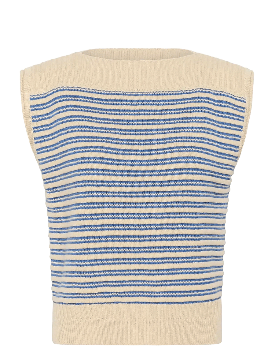 Saint Tropez - RileySZ Pullover - Ærmeløse bluser - vallarta turtledove stripe - 1