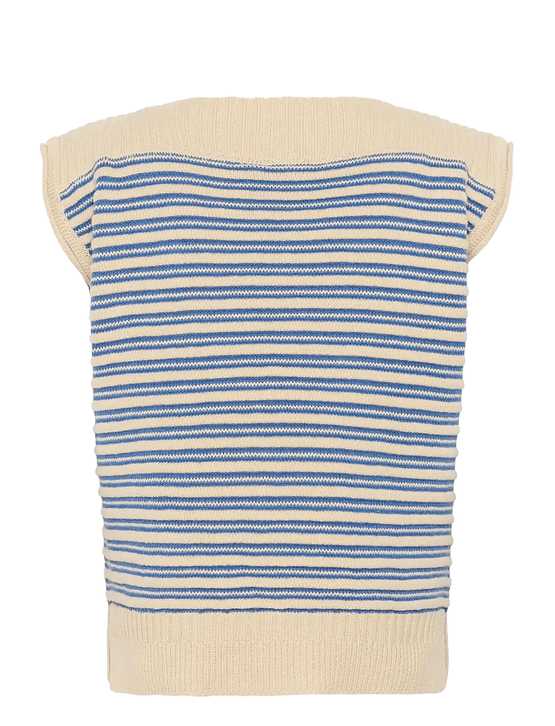 Saint Tropez - RileySZ Pullover - Ärmlösa blusar - vallarta turtledove stripe - 2