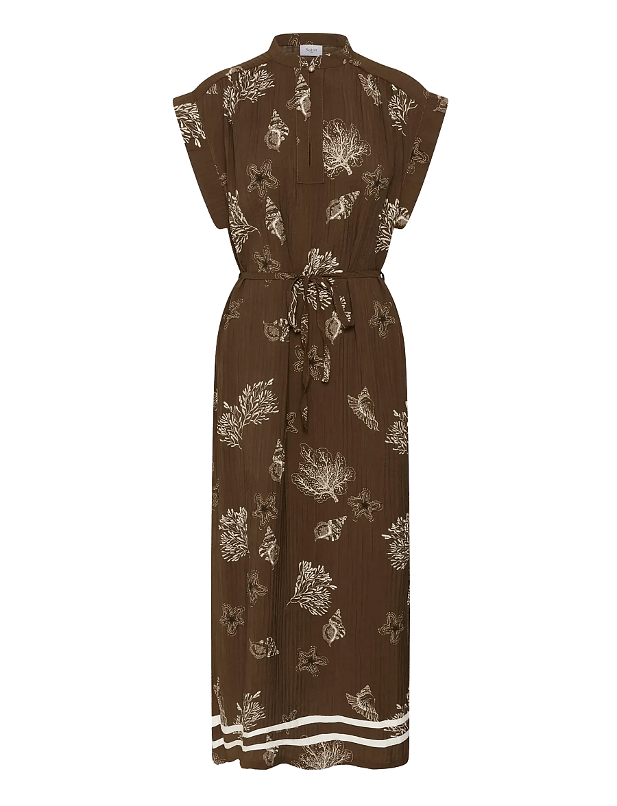 Saint Tropez - RosashellSZ Dress - midi kjoler - fudge sea shell - 1