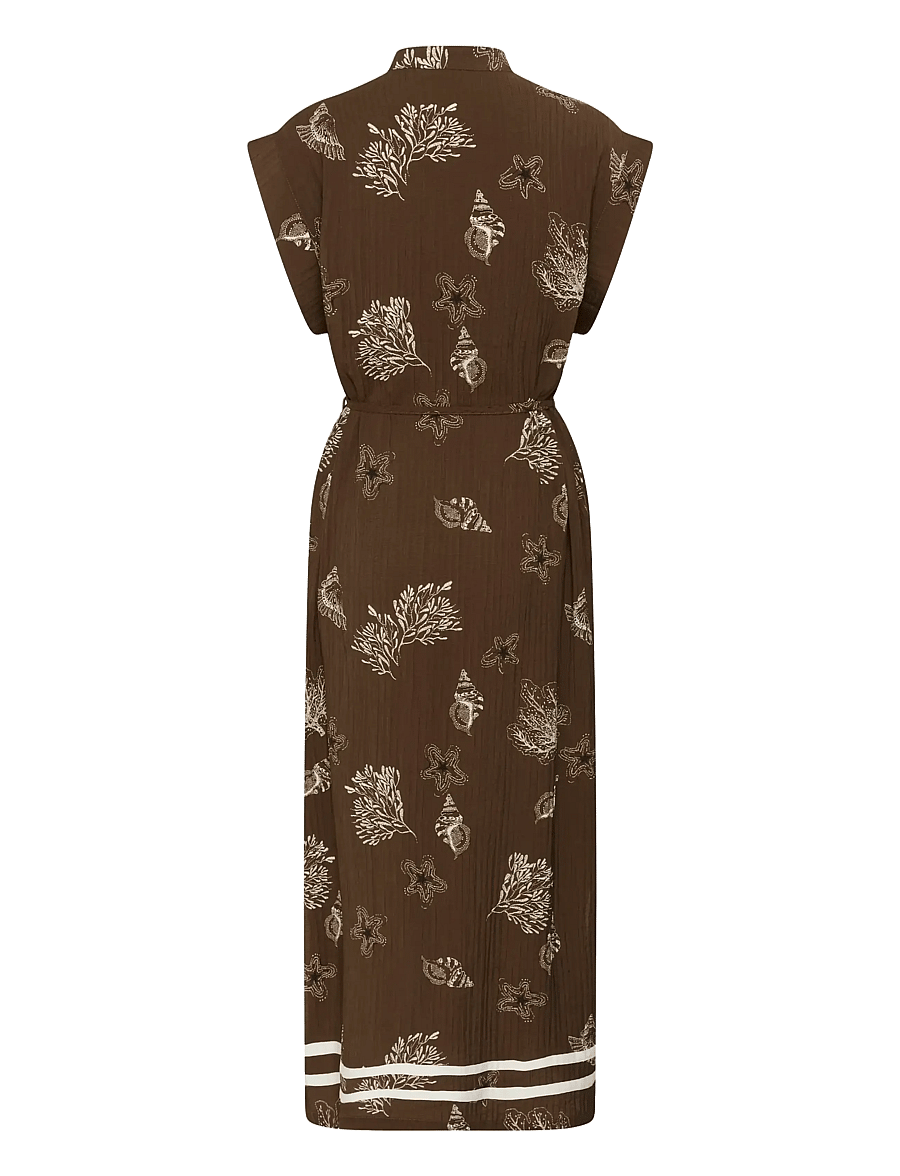 Saint Tropez - RosashellSZ Dress - midi kjoler - fudge sea shell - 2