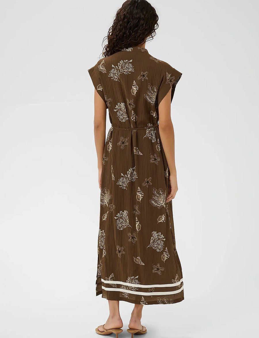 Saint Tropez - RosashellSZ Dress - midi kjoler - fudge sea shell - 3