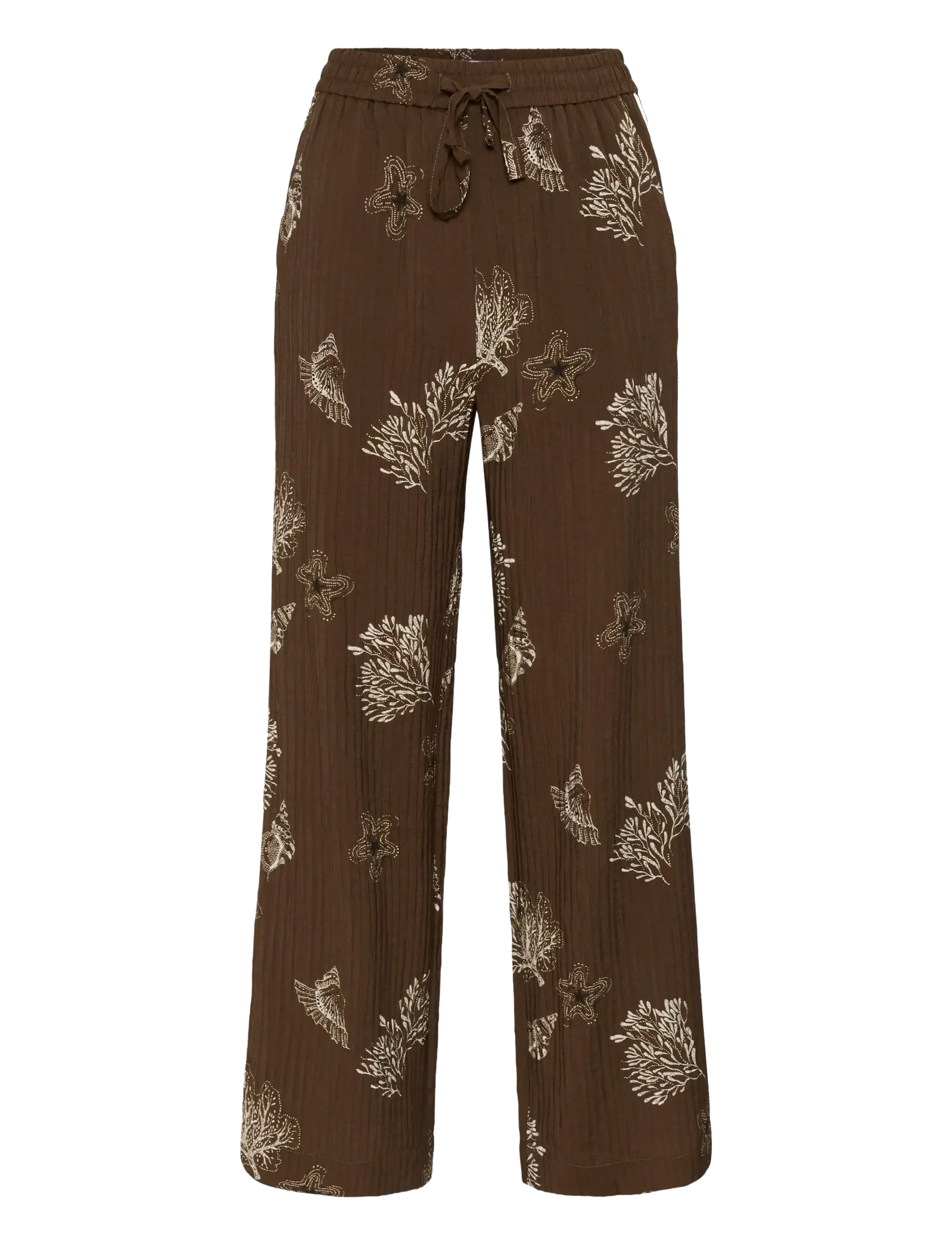 SAINT TROPEZ Rosashellsz Hosen Braun - M - Damen