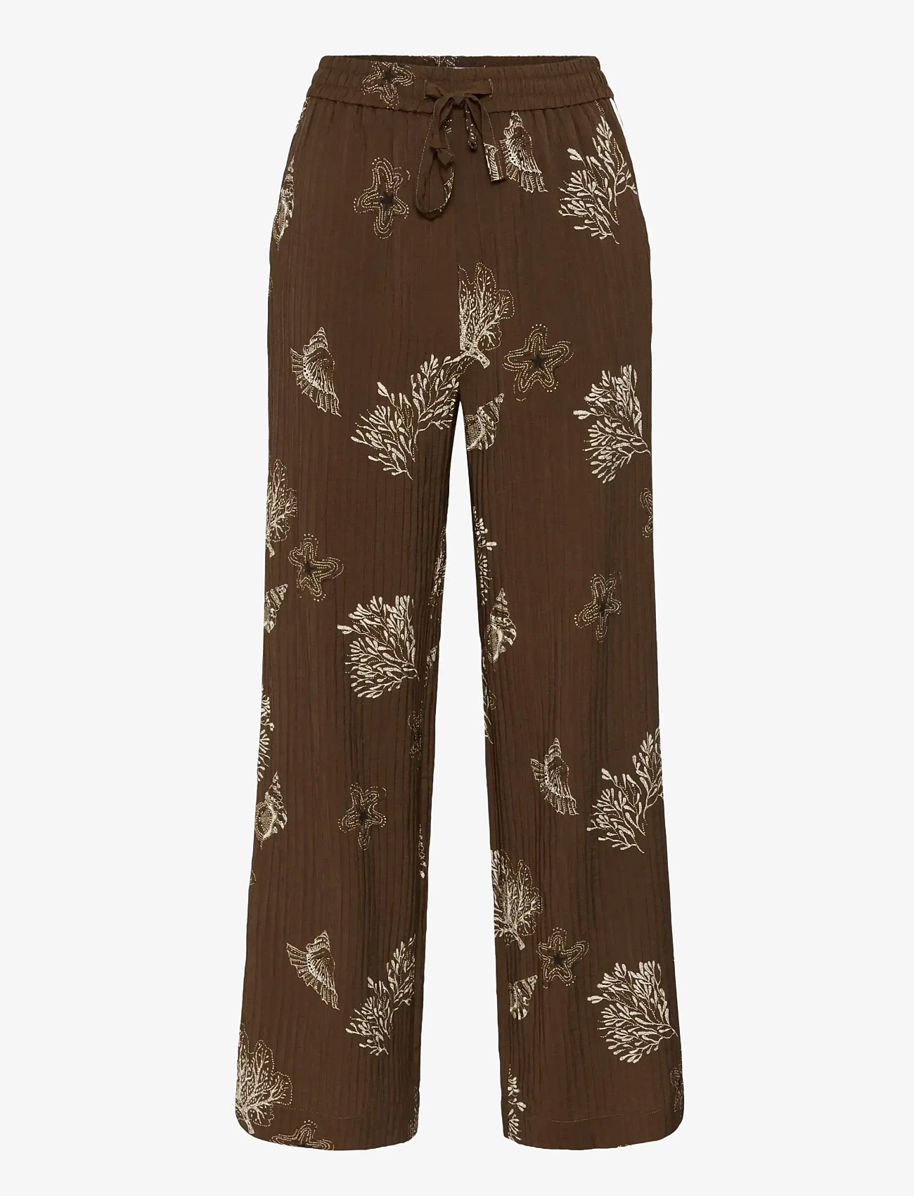 Saint Tropez - RosashellSZ Pants - bukser med lige ben - fudge sea shell - 1