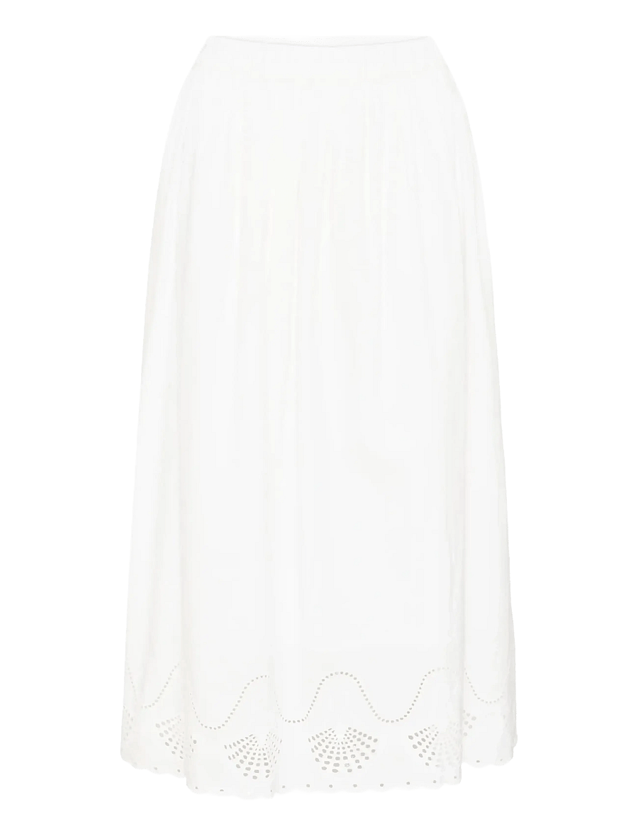 Saint Tropez - RivashellSZ Skirt - midiseelikud - bright white - 1
