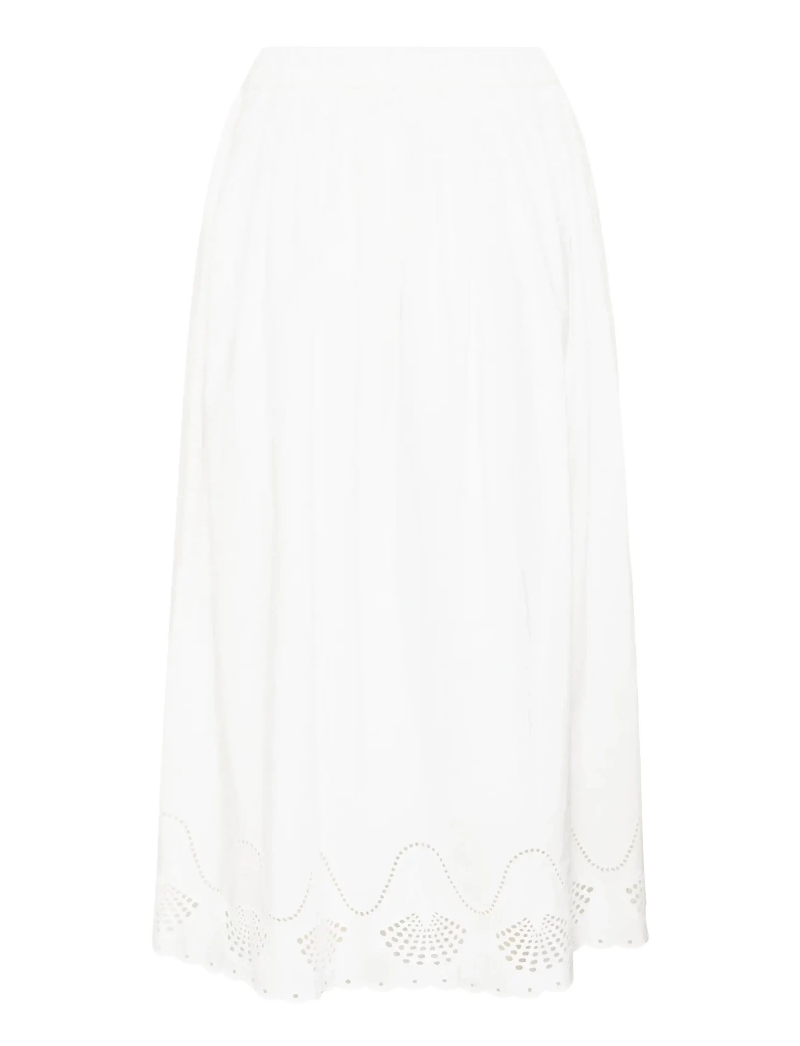 Saint Tropez - RivashellSZ Skirt - midi-röcke - bright white - 2