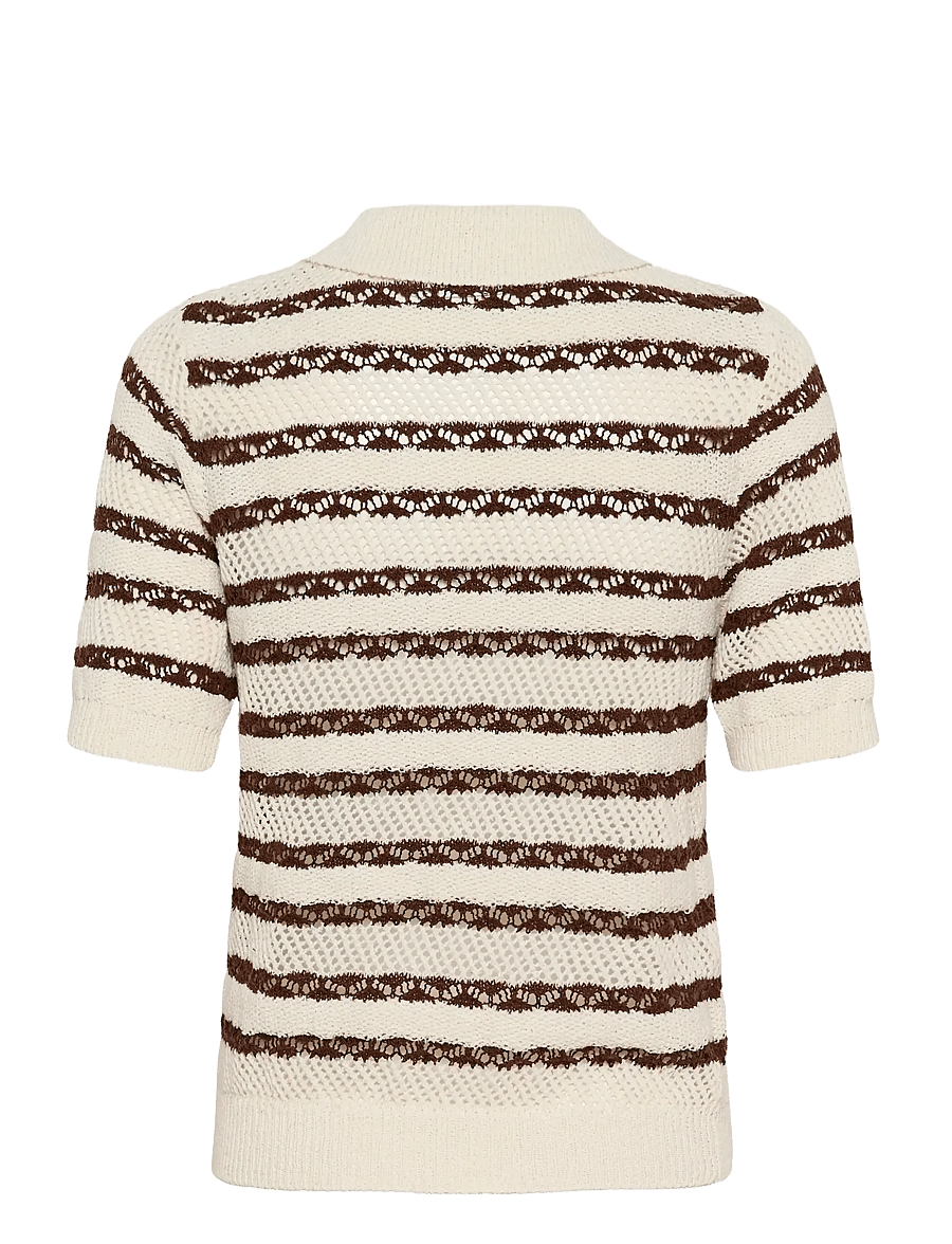 Saint Tropez - RosettaSZ Pullover - pikéer - fondue fudge - 2