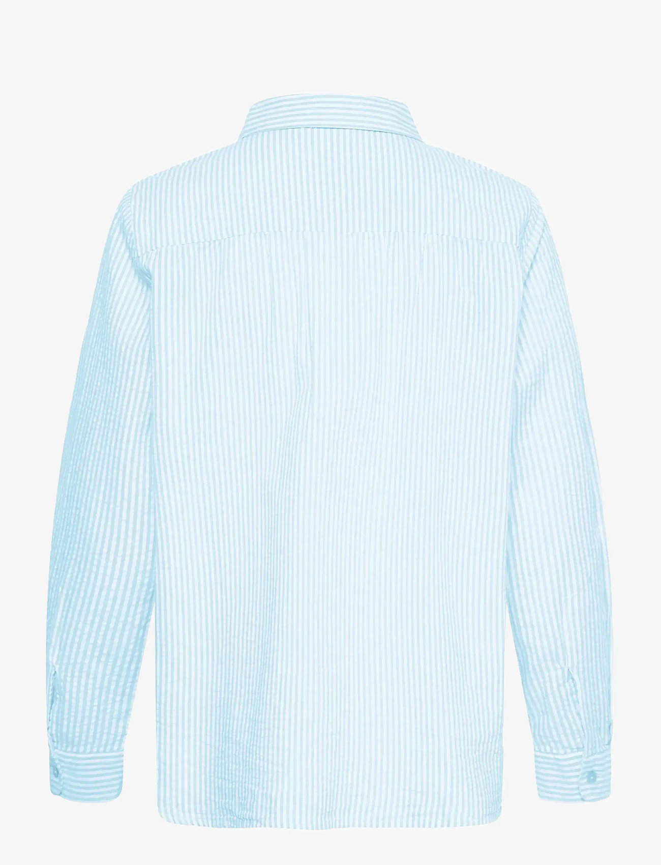 Saint Tropez - ElmikoSZ N. Shirt - langærmede skjorter - cerulean ice stripe - 2