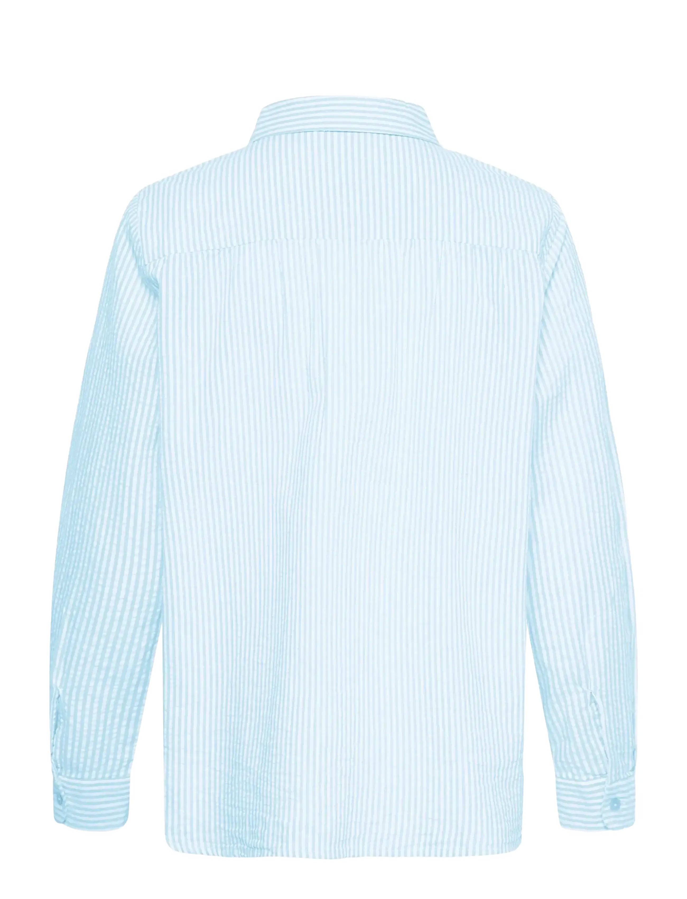 Saint Tropez - ElmikoSZ N. Shirt - langärmlige hemden - cerulean ice stripe - 2