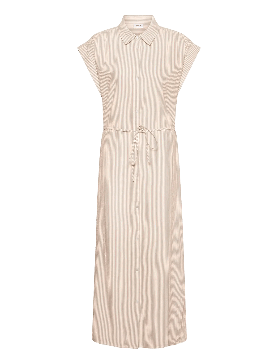 Saint Tropez - ElmikoSZ N. Maxi Dress - sommerkjoler - toasted coconut ice stripe - 1