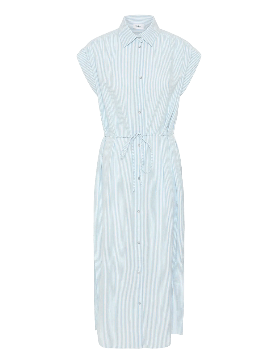 Saint Tropez - ElmikoSZ N. Maxi Dress - sommerkjoler - cerulean ice stripe - 1