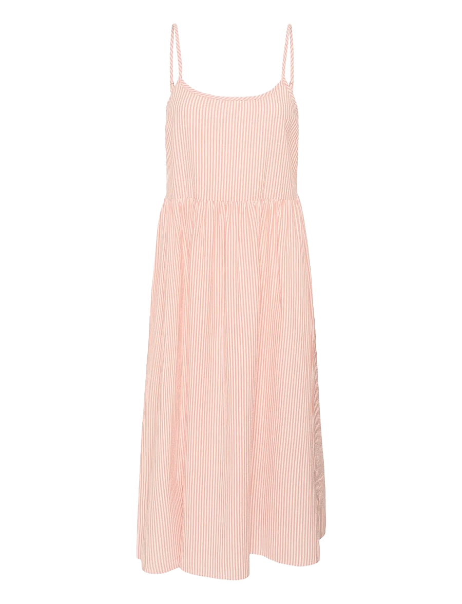 Saint Tropez - ElmikoSZ N. Strap Dress - slip dresses - blooming dahlia ice stripe - 1