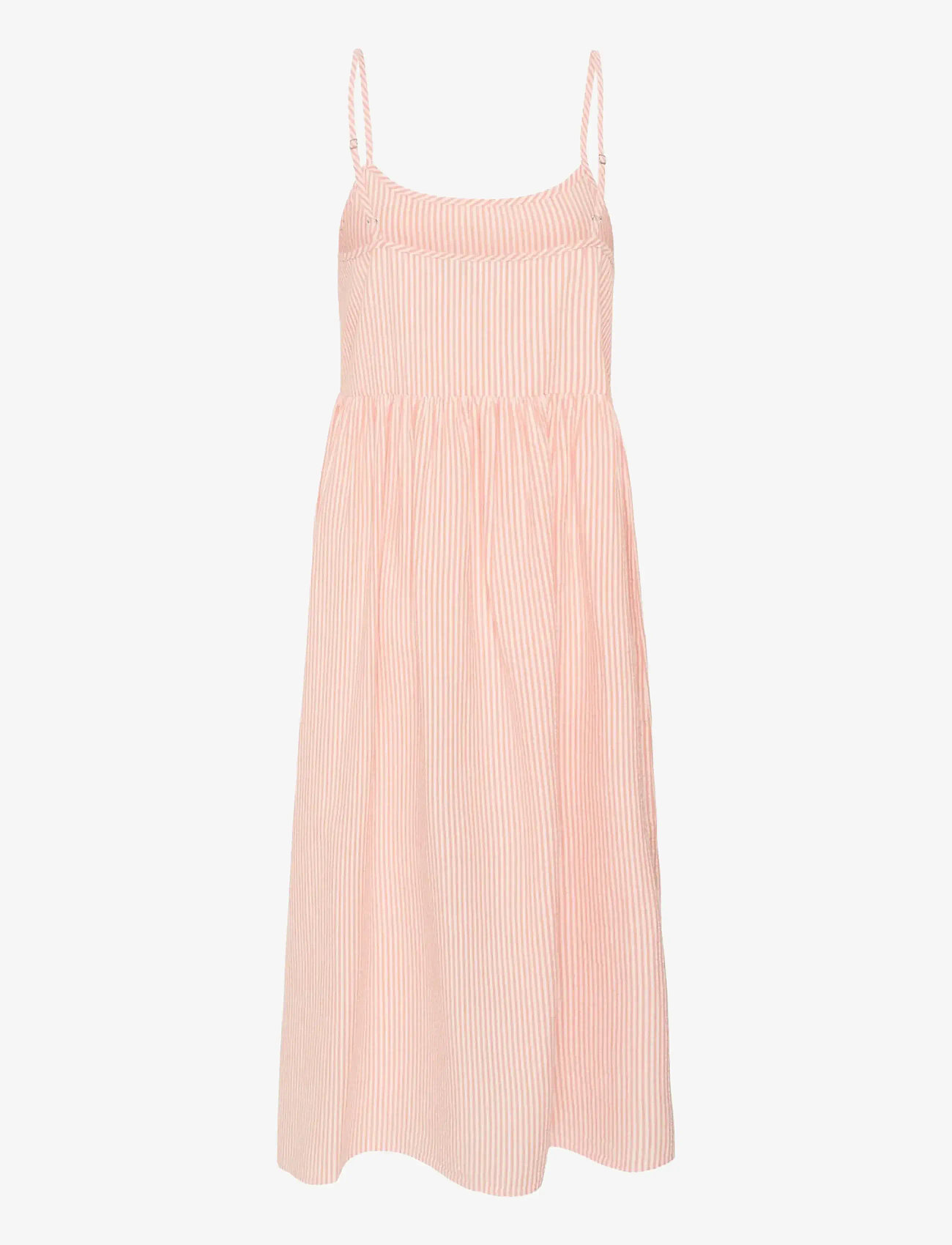 Saint Tropez - ElmikoSZ N. Strap Dress - slip dresses - blooming dahlia ice stripe - 2