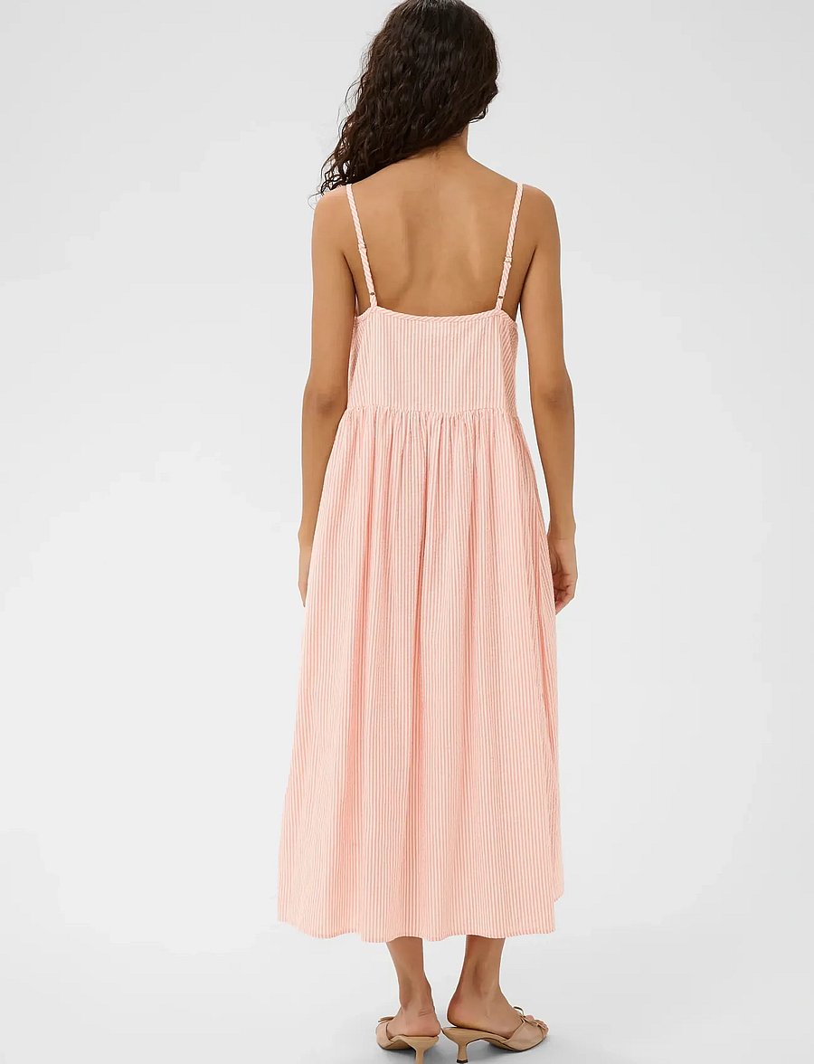 Saint Tropez - ElmikoSZ N. Strap Dress - slip dresses - blooming dahlia ice stripe - 3