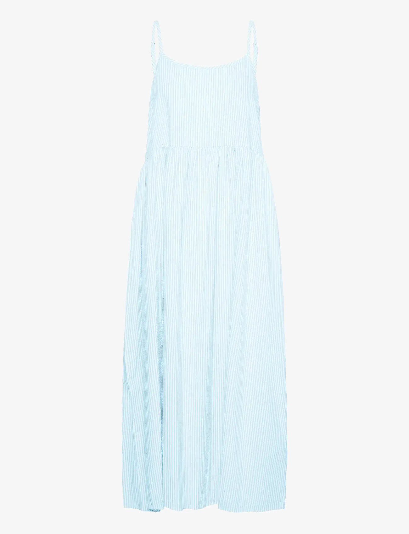 Saint Tropez - ElmikoSZ N. Strap Dress - slip dresses - cerulean ice stripe - 1