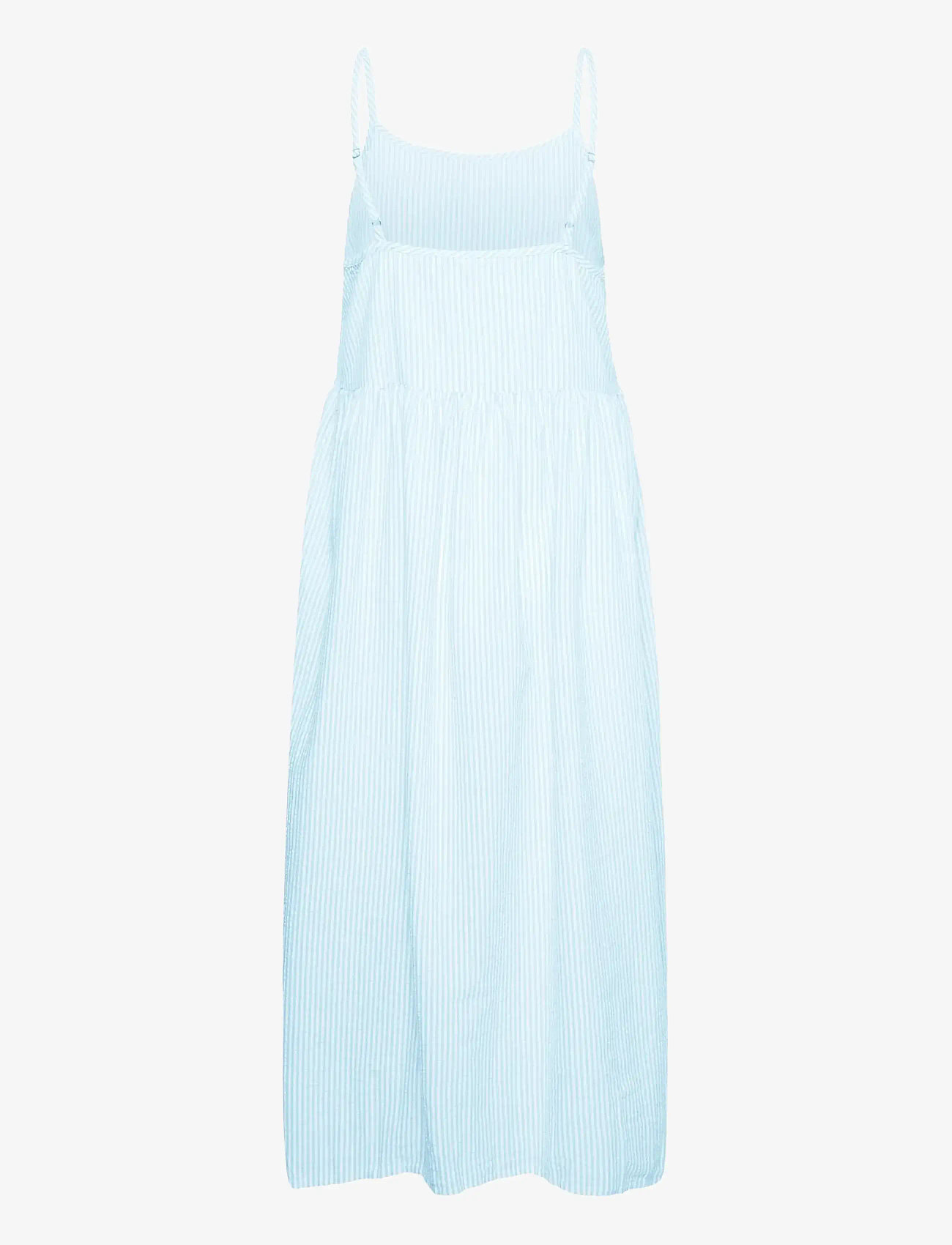 Saint Tropez - ElmikoSZ N. Strap Dress - slip dresses - cerulean ice stripe - 2