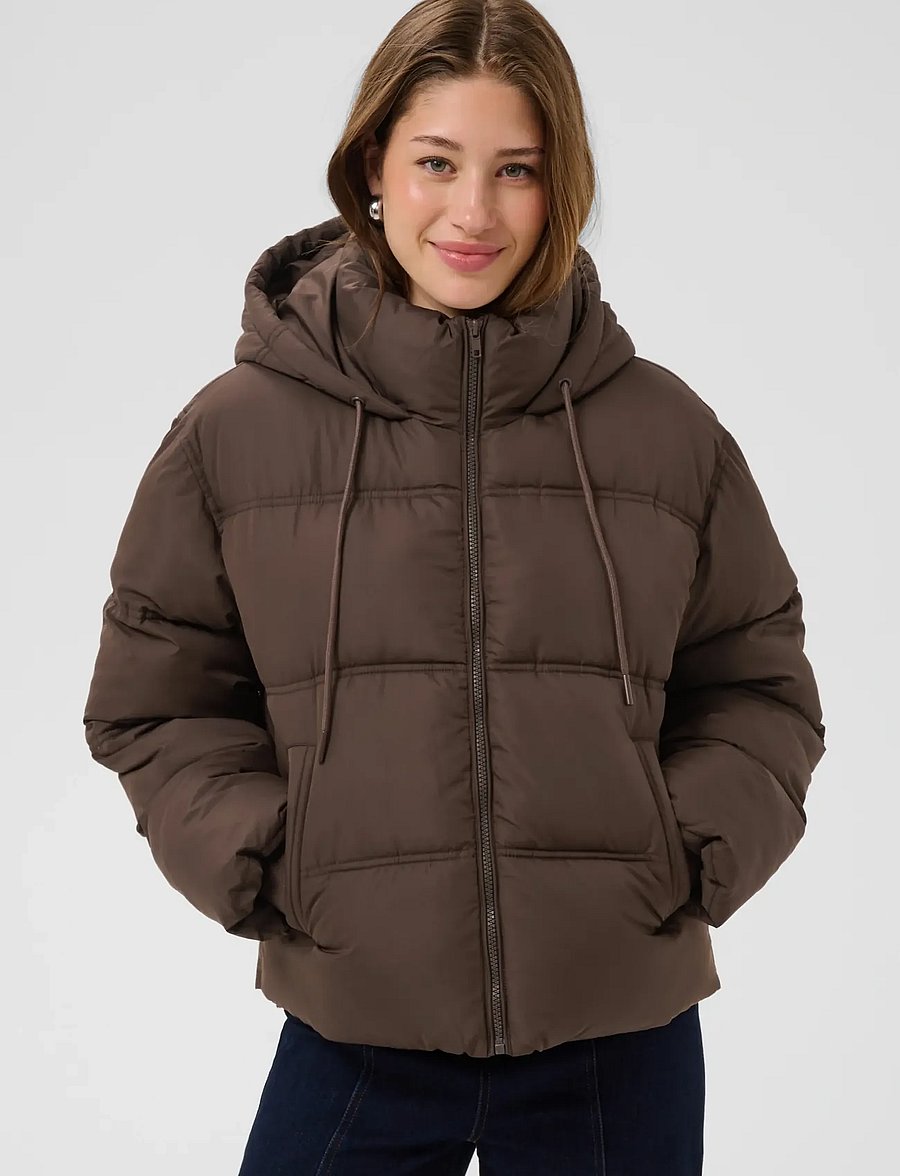 Saint Tropez - SammiSZ Jacket - talvejoped - chocolate brown - 0