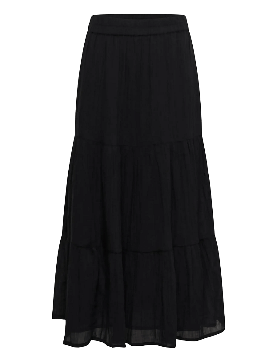 Saint Tropez - RaafaSZ Skirt - maksiseelikud - black - 1