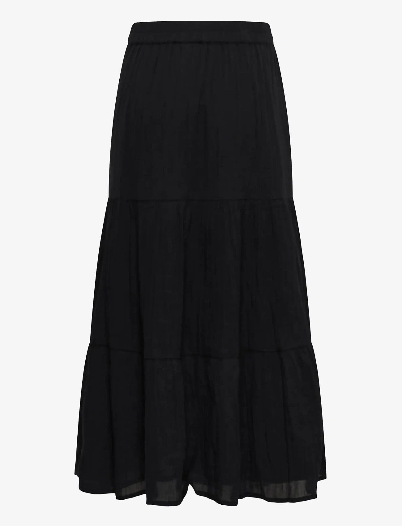 Saint Tropez - RaafaSZ Skirt - maksiseelikud - black - 2