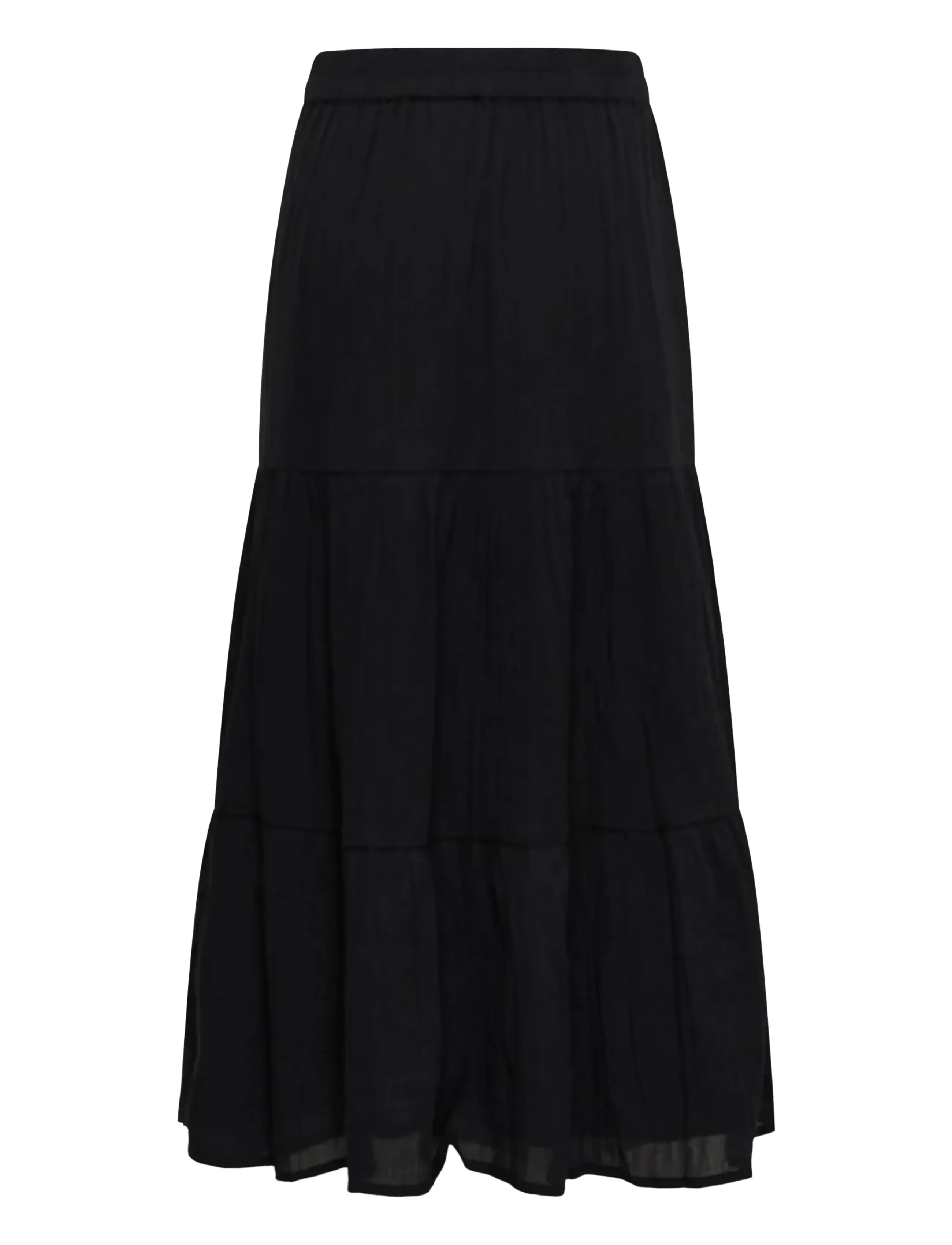 Saint Tropez - RaafaSZ Skirt - maksiseelikud - black - 2