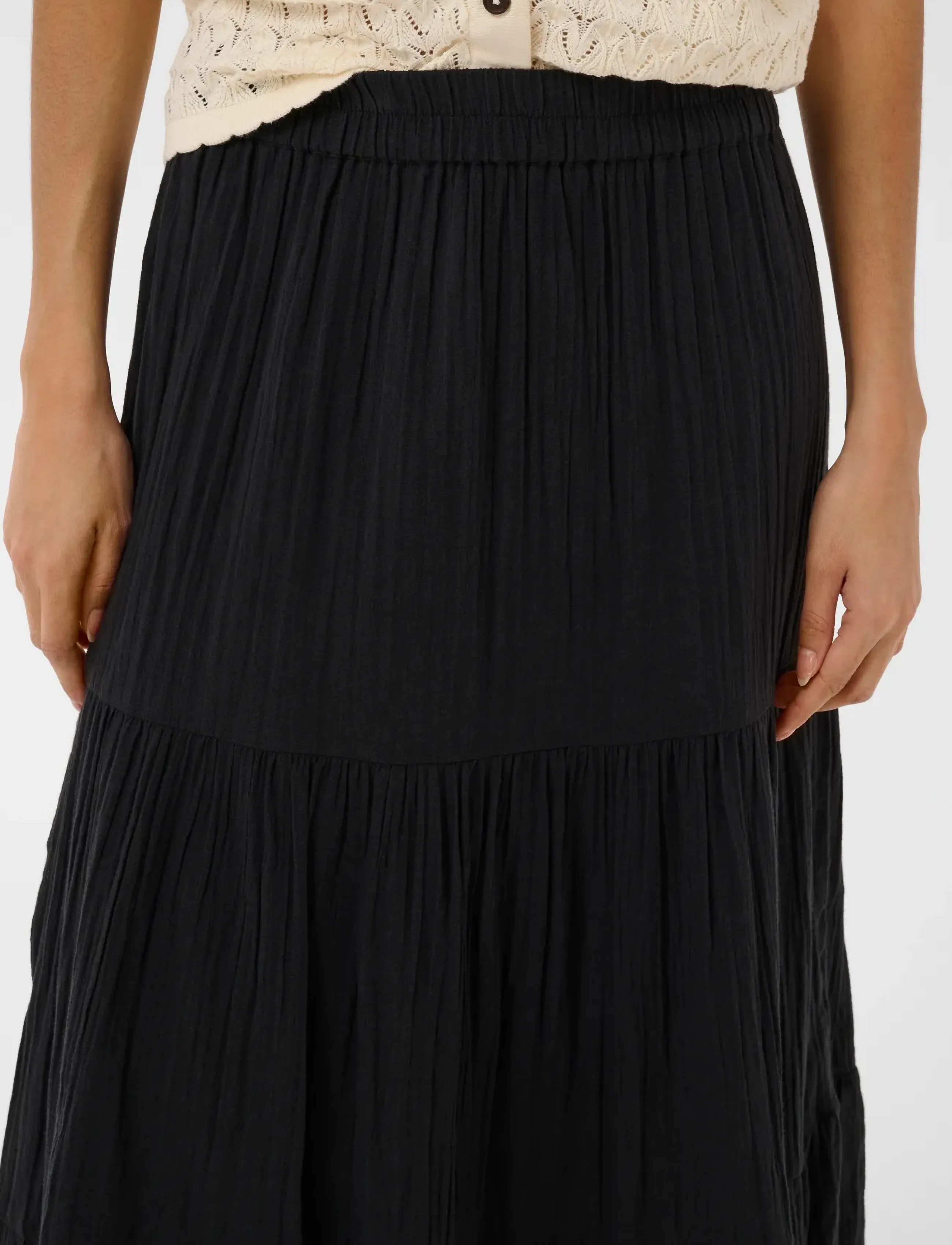 Saint Tropez - RaafaSZ Skirt - maxi skirts - black - 5
