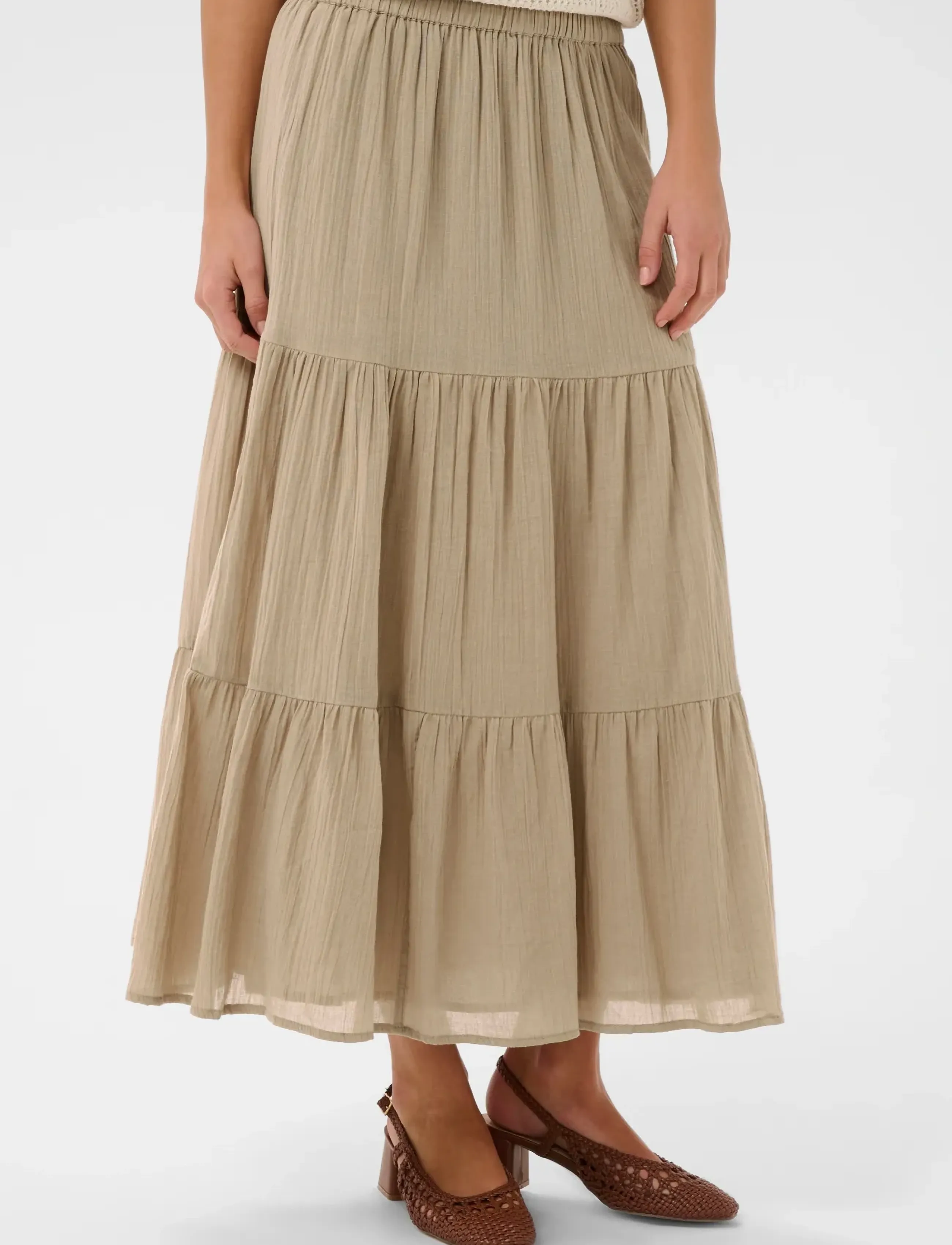Saint Tropez - RaafaSZ Skirt - laveste priser - savannah tan - 3