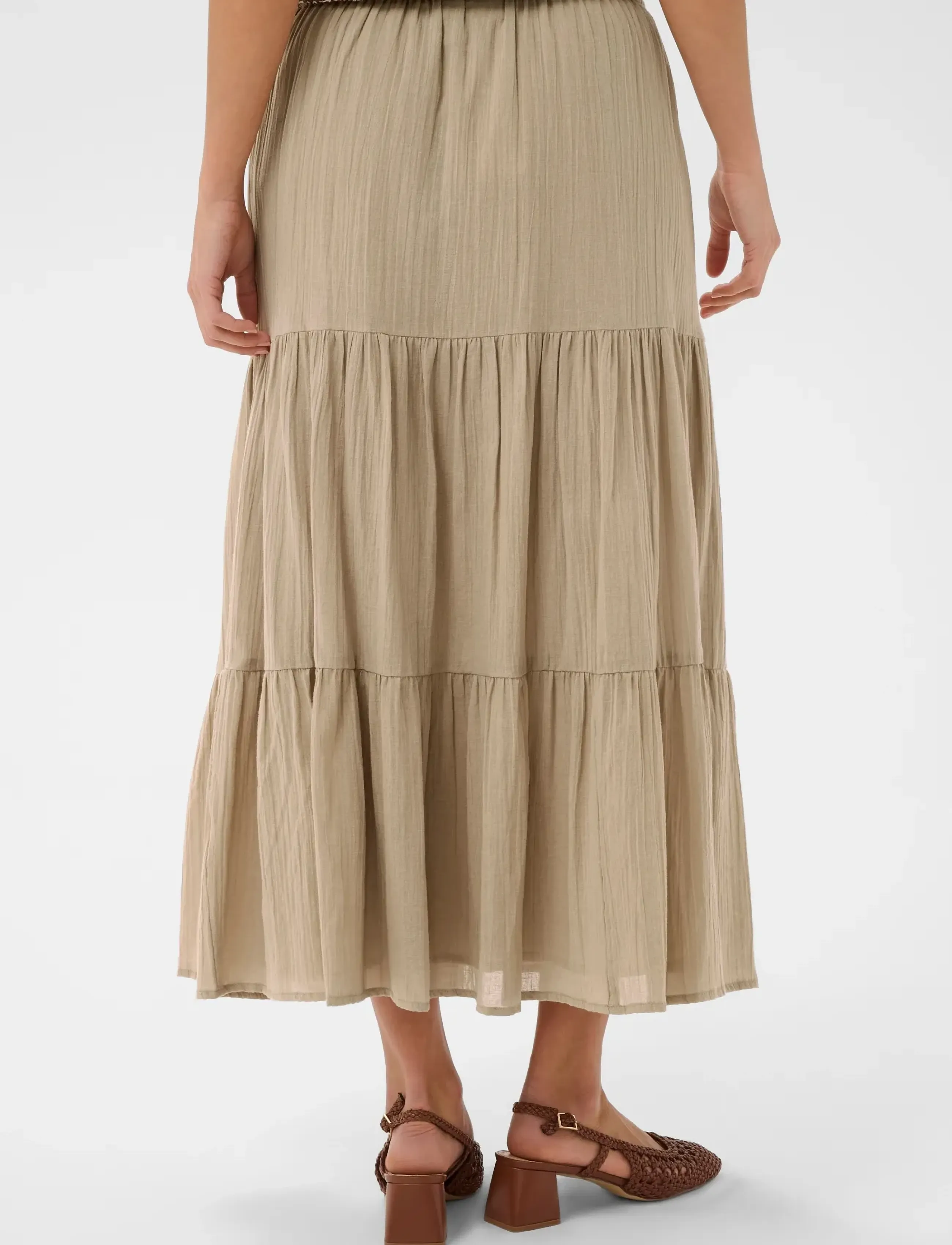 Saint Tropez - RaafaSZ Skirt - maxi skirts - savannah tan - 4