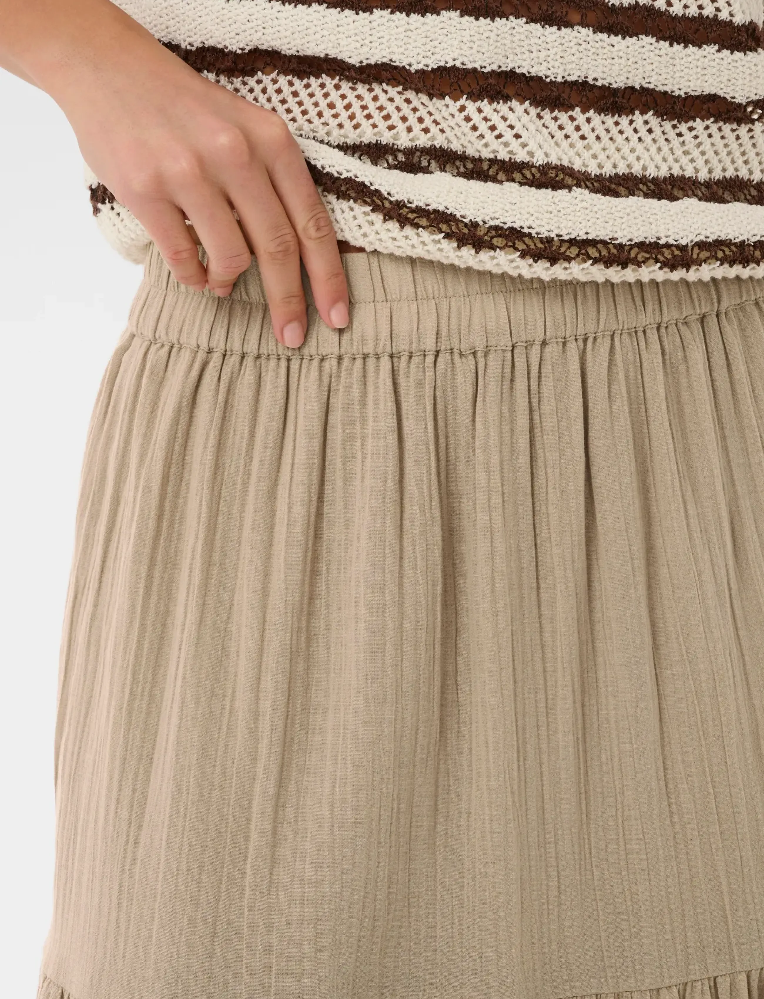 Saint Tropez - RaafaSZ Skirt - laveste priser - savannah tan - 5